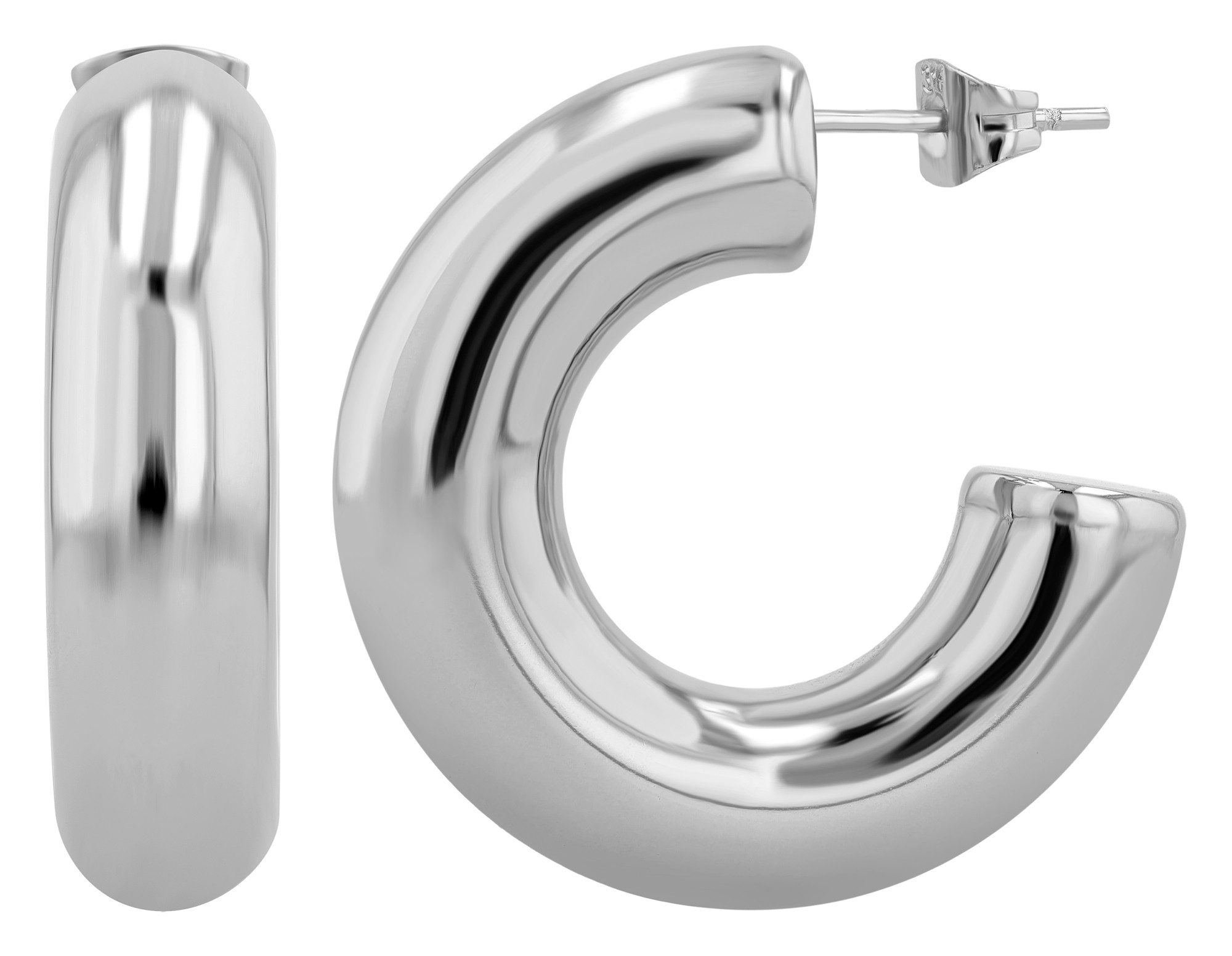 AKZENT Ohrring-Set 5050755 Edelstahl Creolen/ Halbcreole, günstig online kaufen