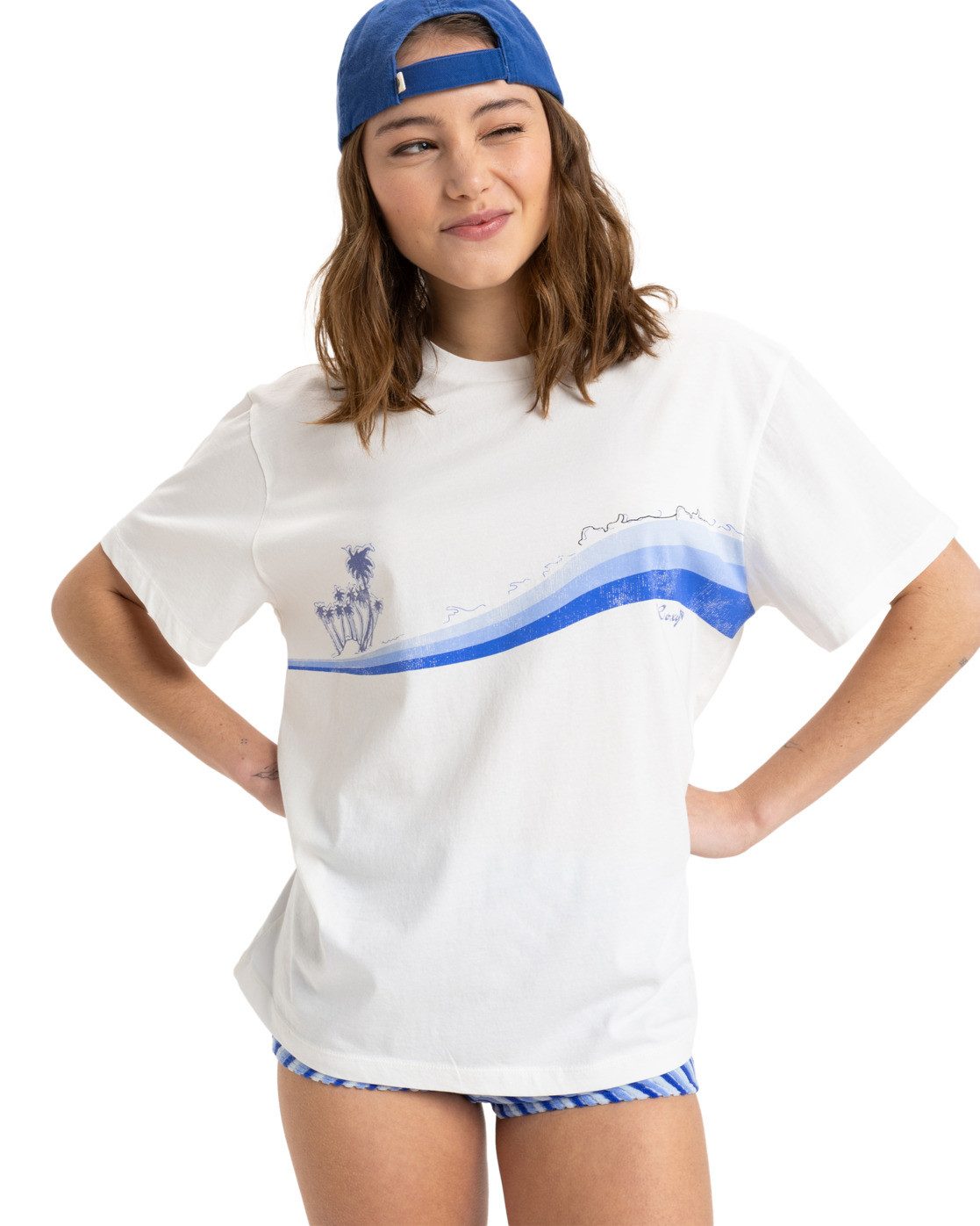 Roxy Shirttop "Hangloose Poster" günstig online kaufen