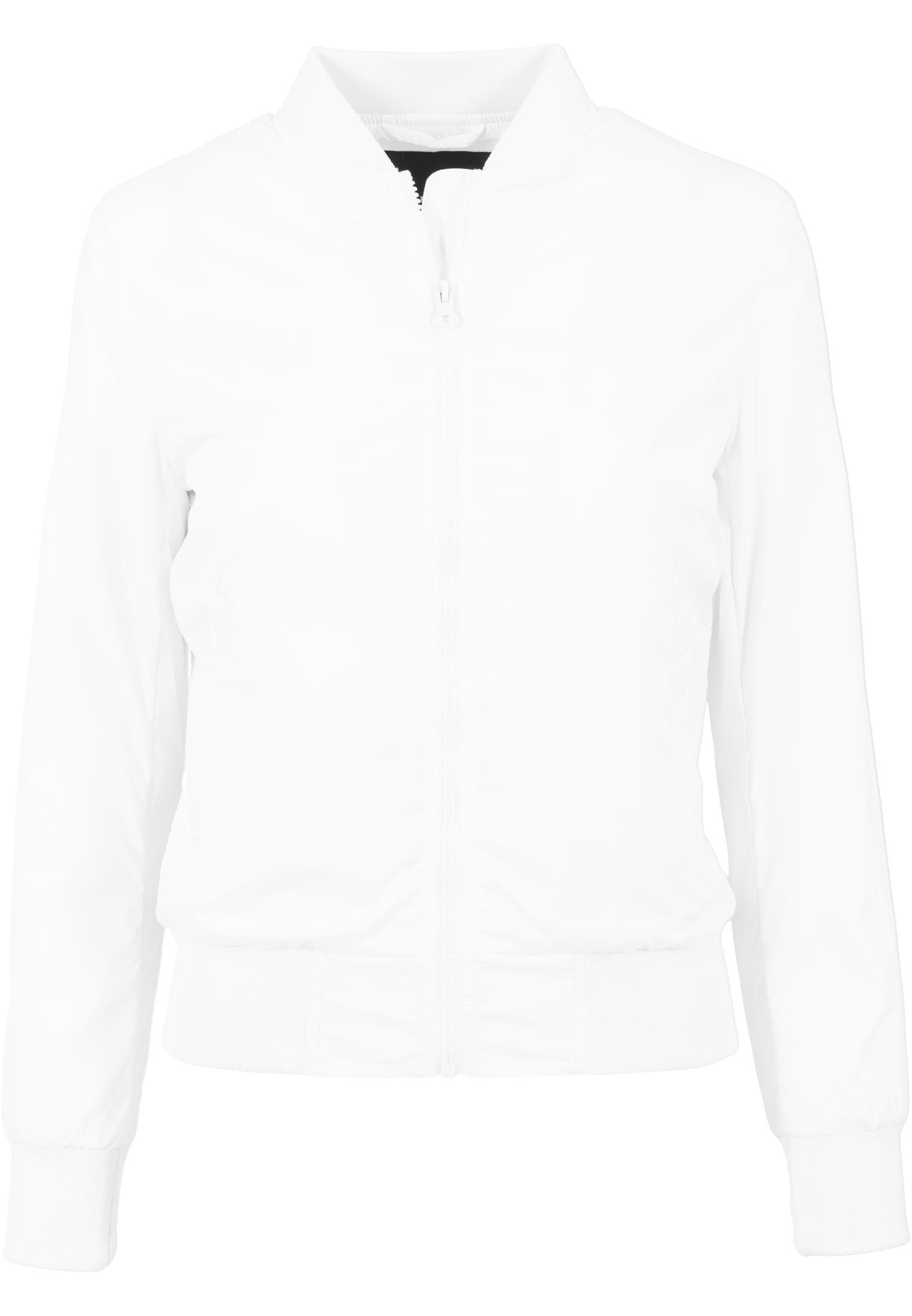 URBAN CLASSICS Outdoorjacke Damen Ladies Jacket white Bomber Light (1-St)