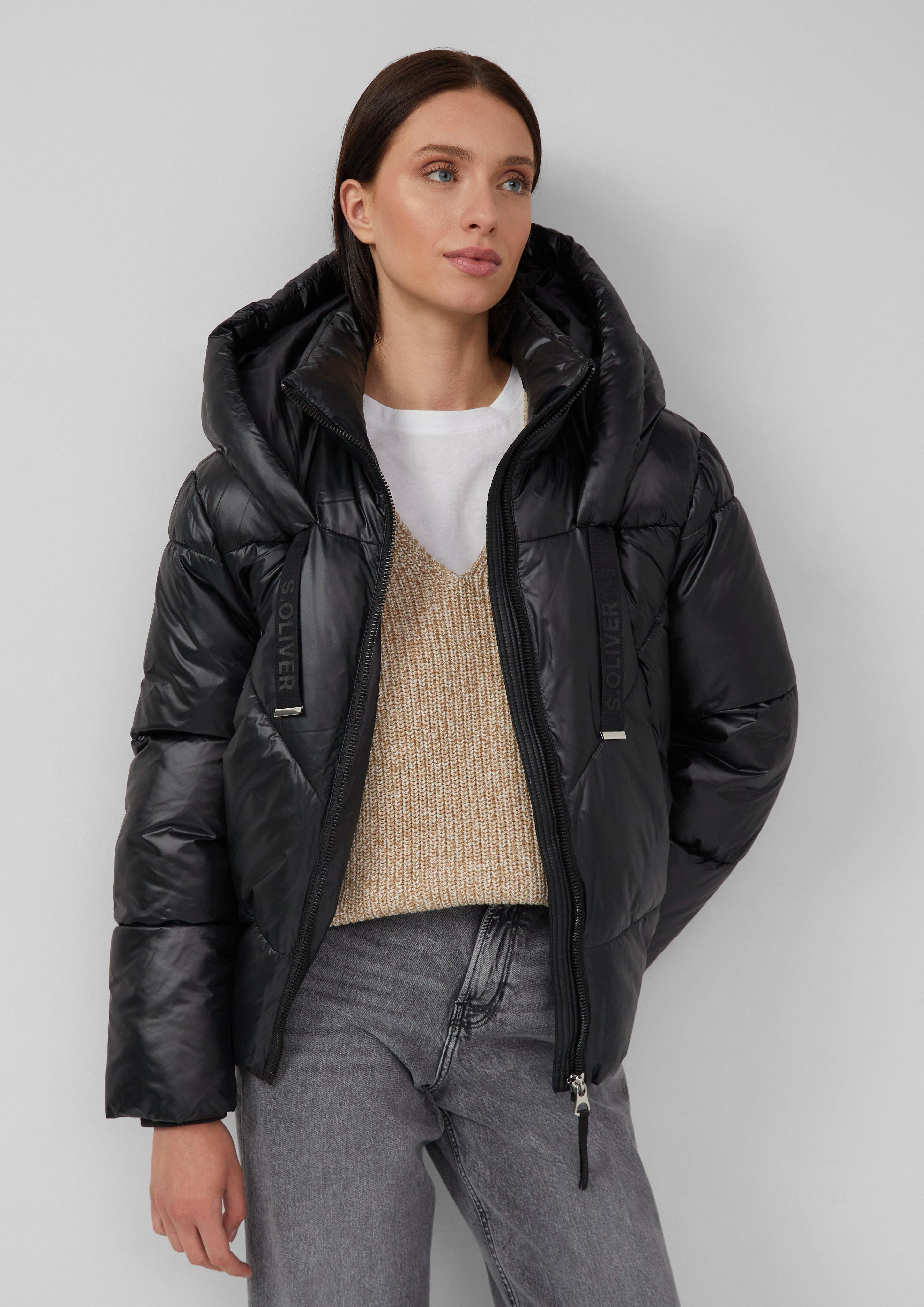 s.Oliver Funktionsjacke Gesteppte Puffer-Jacke mit Weitenregulierung günstig online kaufen