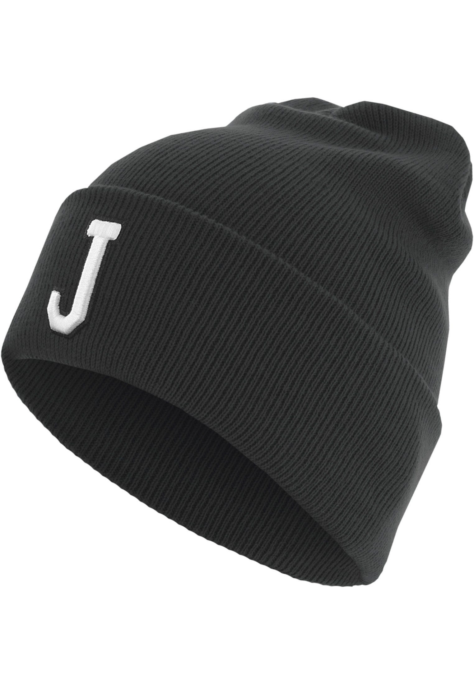 MSTRDS Beanie Accessoires Letter Cuff Knit Beanie (1-St) J | Beanies