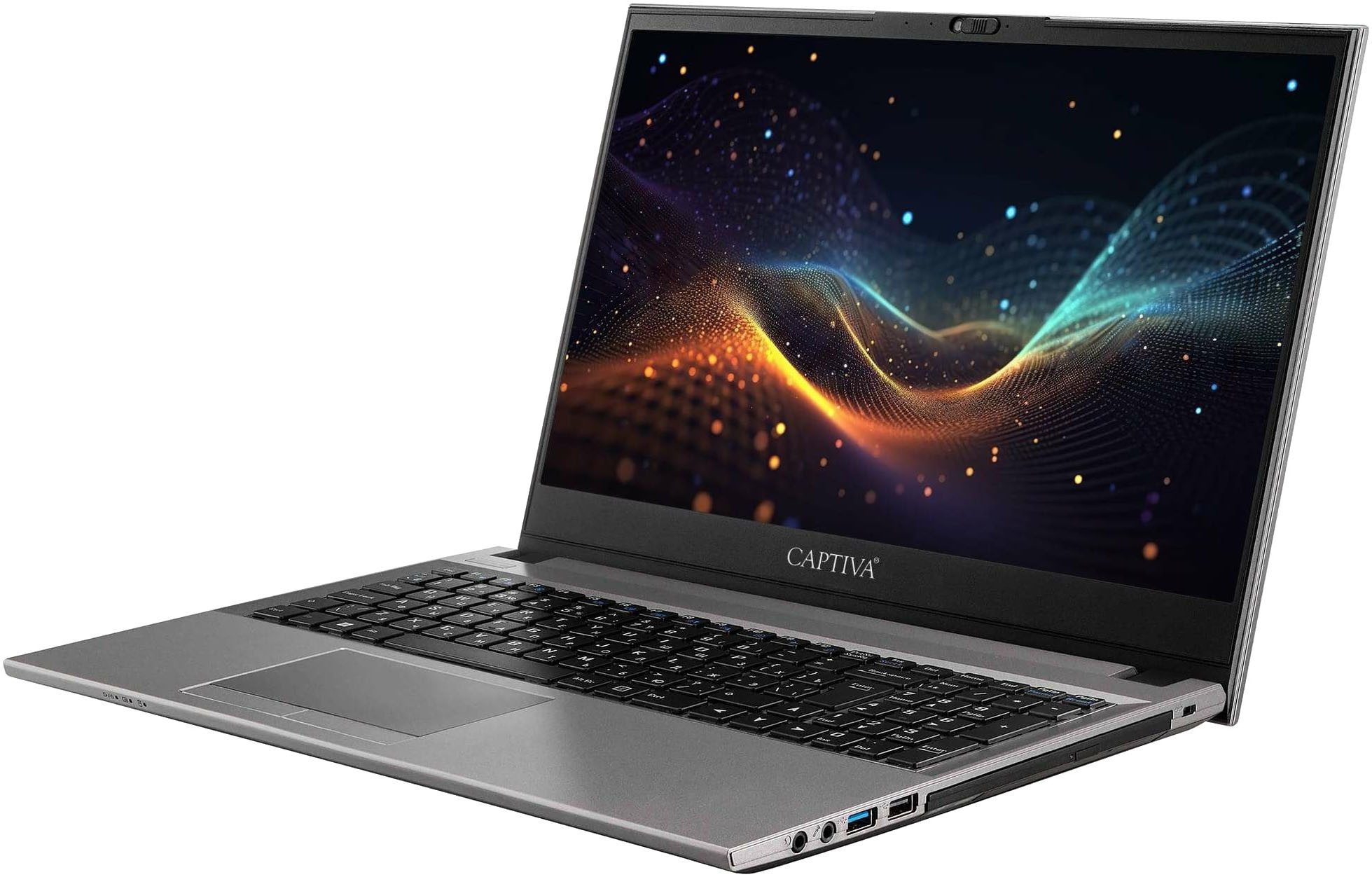 CAPTIVA Business/Office I10-0776GE Business-Notebook (39,6 cm/15,6 Zoll, Intel Core i7 1255U, Iris Xe Graphics, 64 GB, 2000 GB SSD)