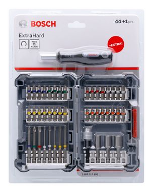 BOSCH Bit-Set, Individuell gemixtes Schrauberbit, 45-teilig f. Bohrmaschinen