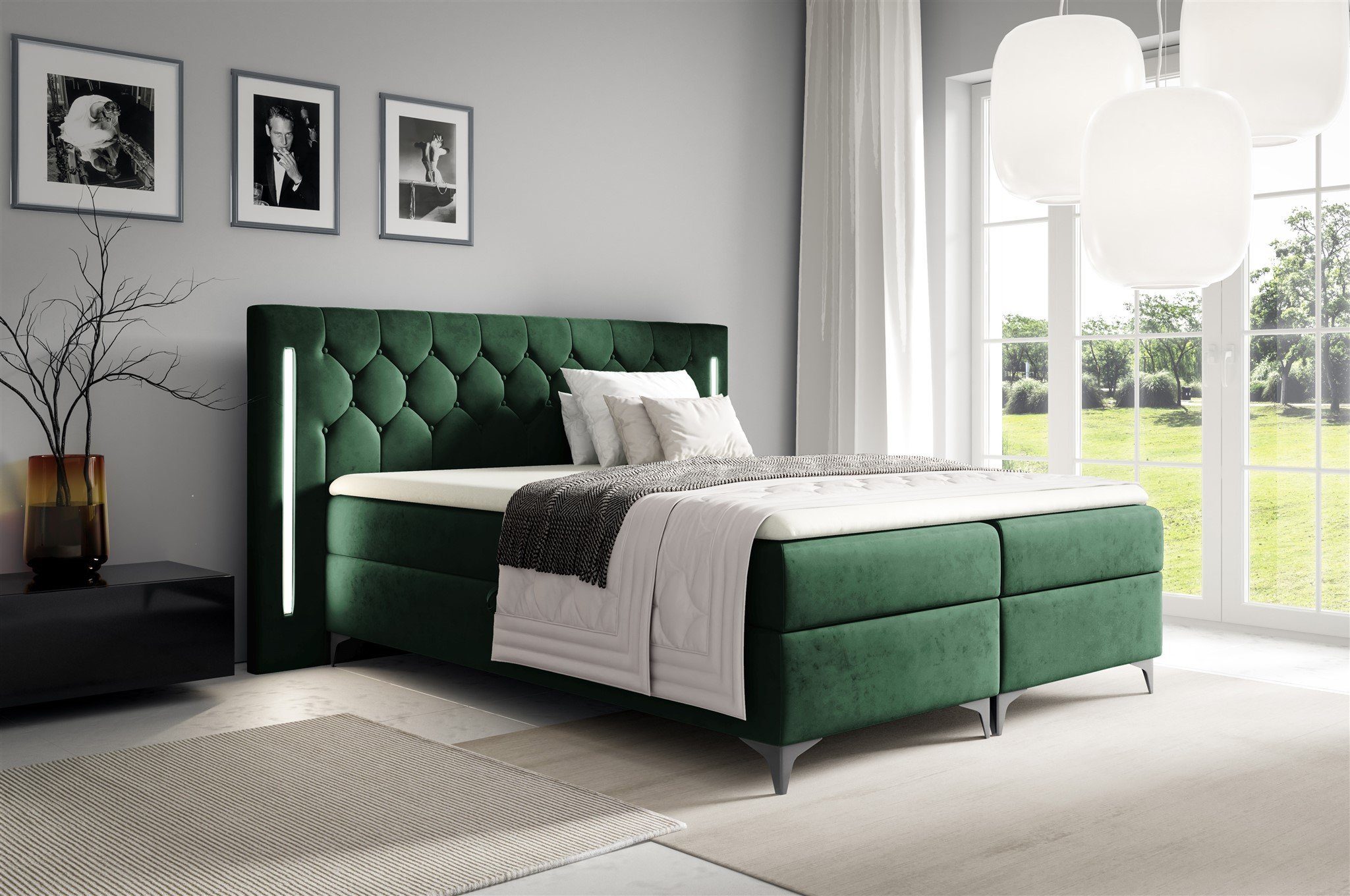 Fun Möbel Boxbett Schlafzimmerbett ELODIE in günstig online kaufen