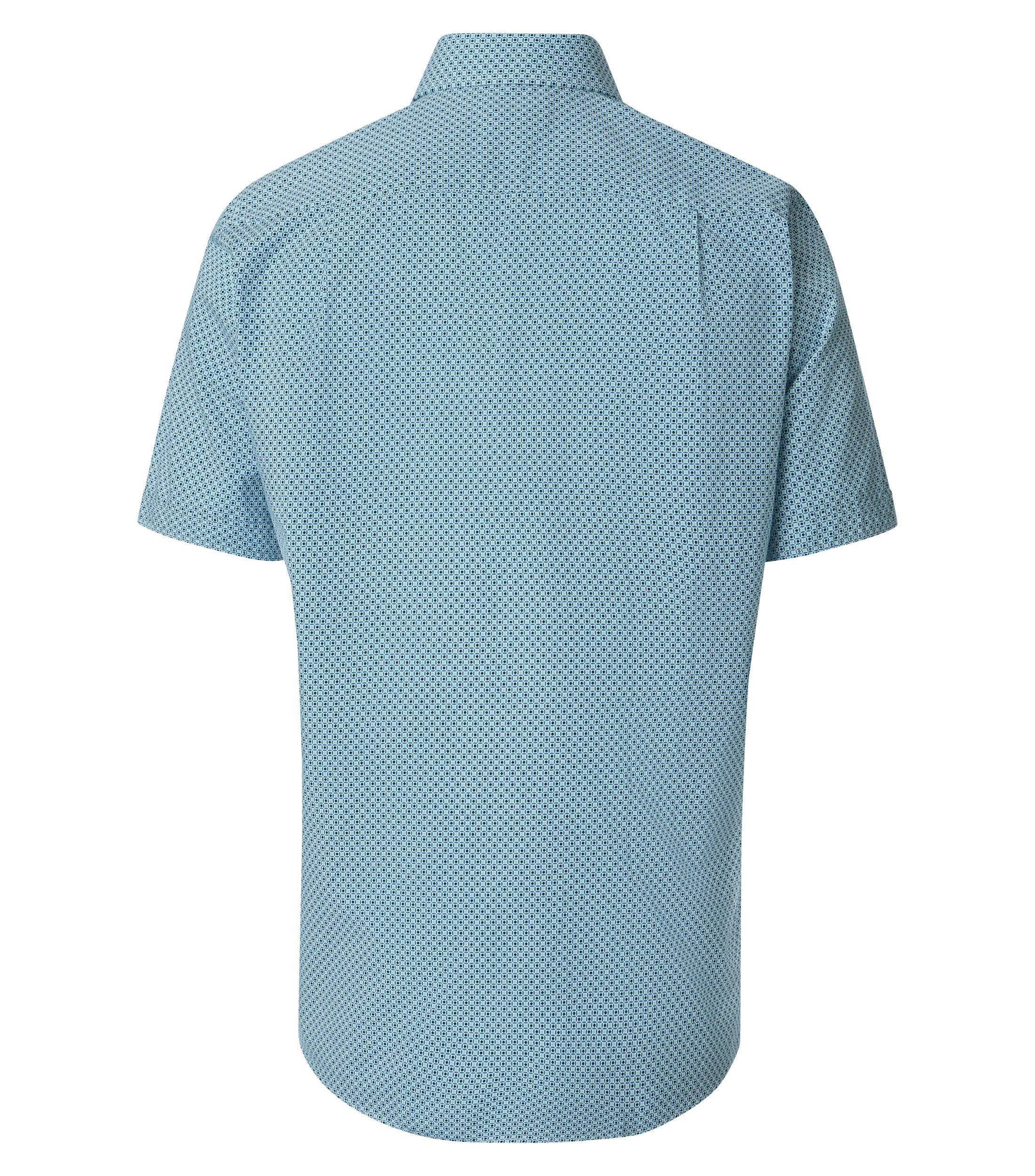 Redmond Kurzarmhemd Print Modern Fit