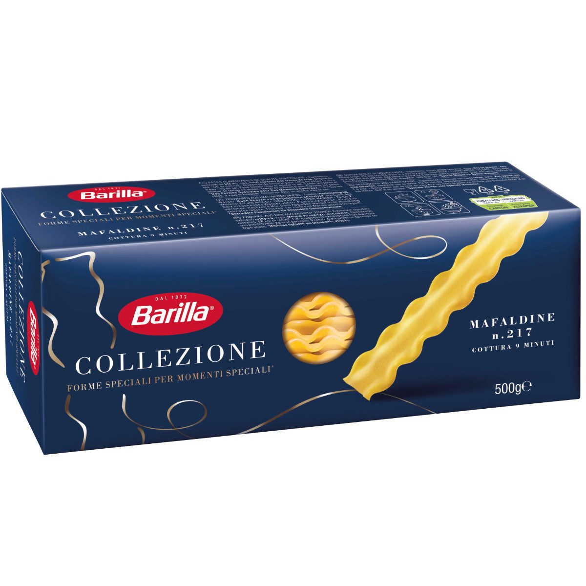 Barilla Nudeln, Barilla La Collezione Mafaldine Hartweizengrieß Pasta Nudeln 500g