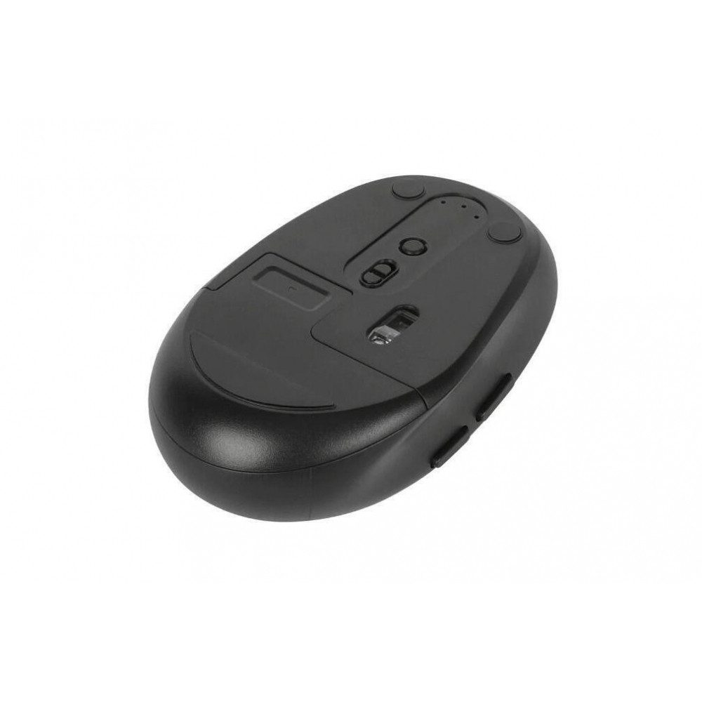 Targus Mauspad Targus Antimikrobielle Maus (M) - Kabellose Multi-Device-Komfort-Maus