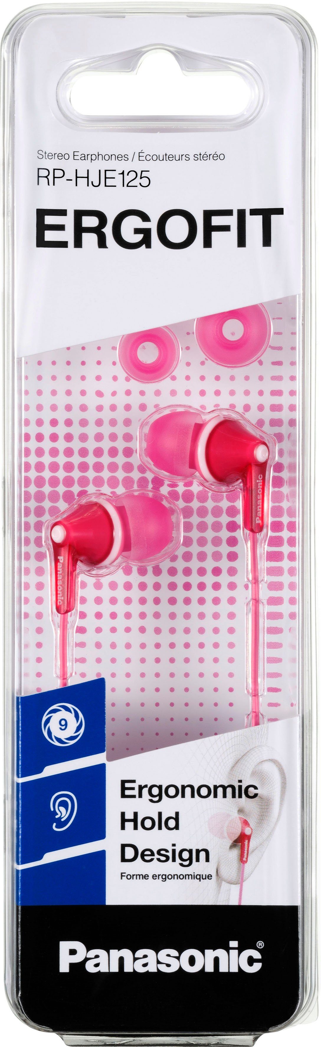 In-Ear-Kopfhörer RP-HJE125 pink Panasonic