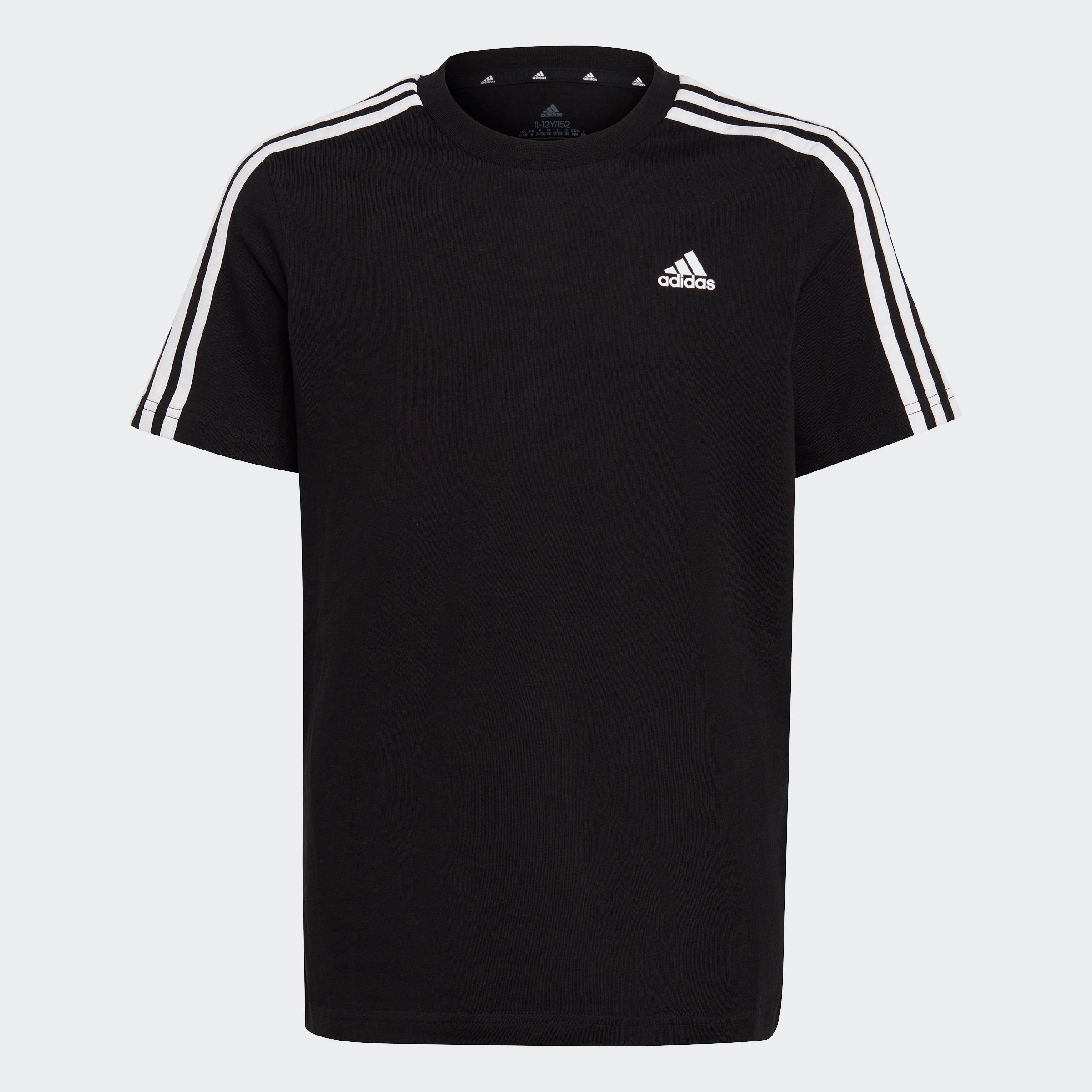 adidas Sportswear T-Shirt U 3S / Black TEE White