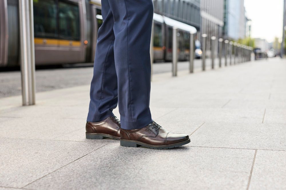 Rieker Schnürschuh Anzugschuh, Business-Schnürer, Halbschuh in eleganter Optik