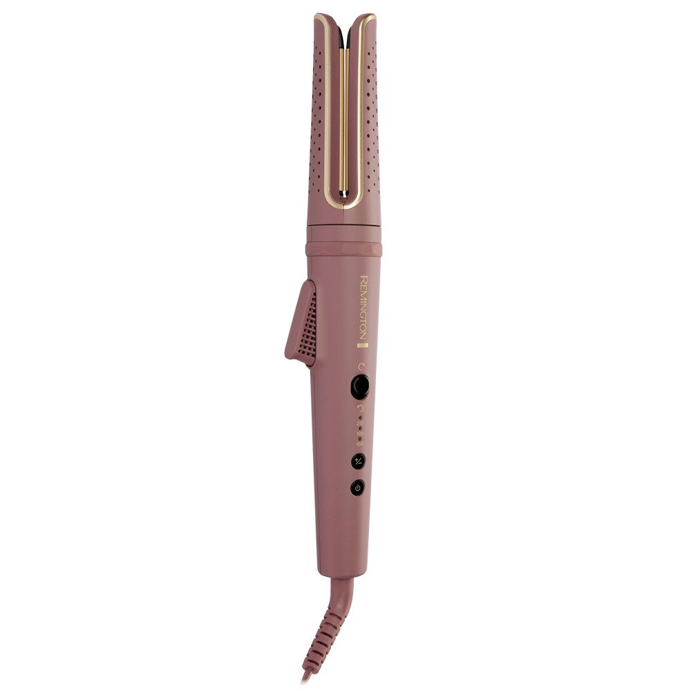 Remington Lockenstab AIRviveRotierender Lockenstab (CI8930), Keramik-Beschichtung, rotierend, Ionic Air, Anti-Frizz-Mikrowirkstoffe, 160-210°