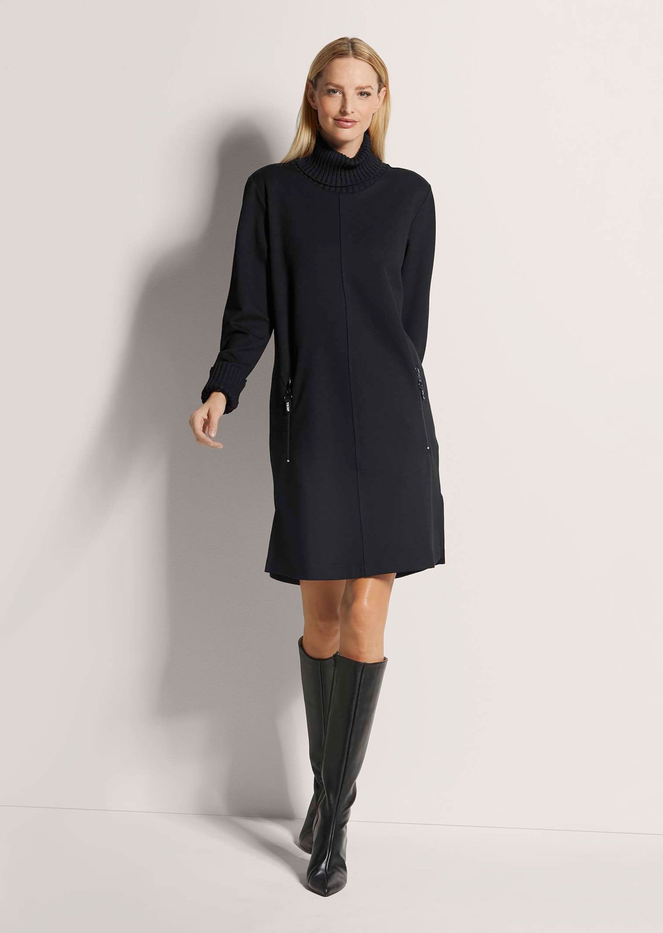 MADELEINE Midikleid Lässiges Kleid mit Rippstrick günstig online kaufen