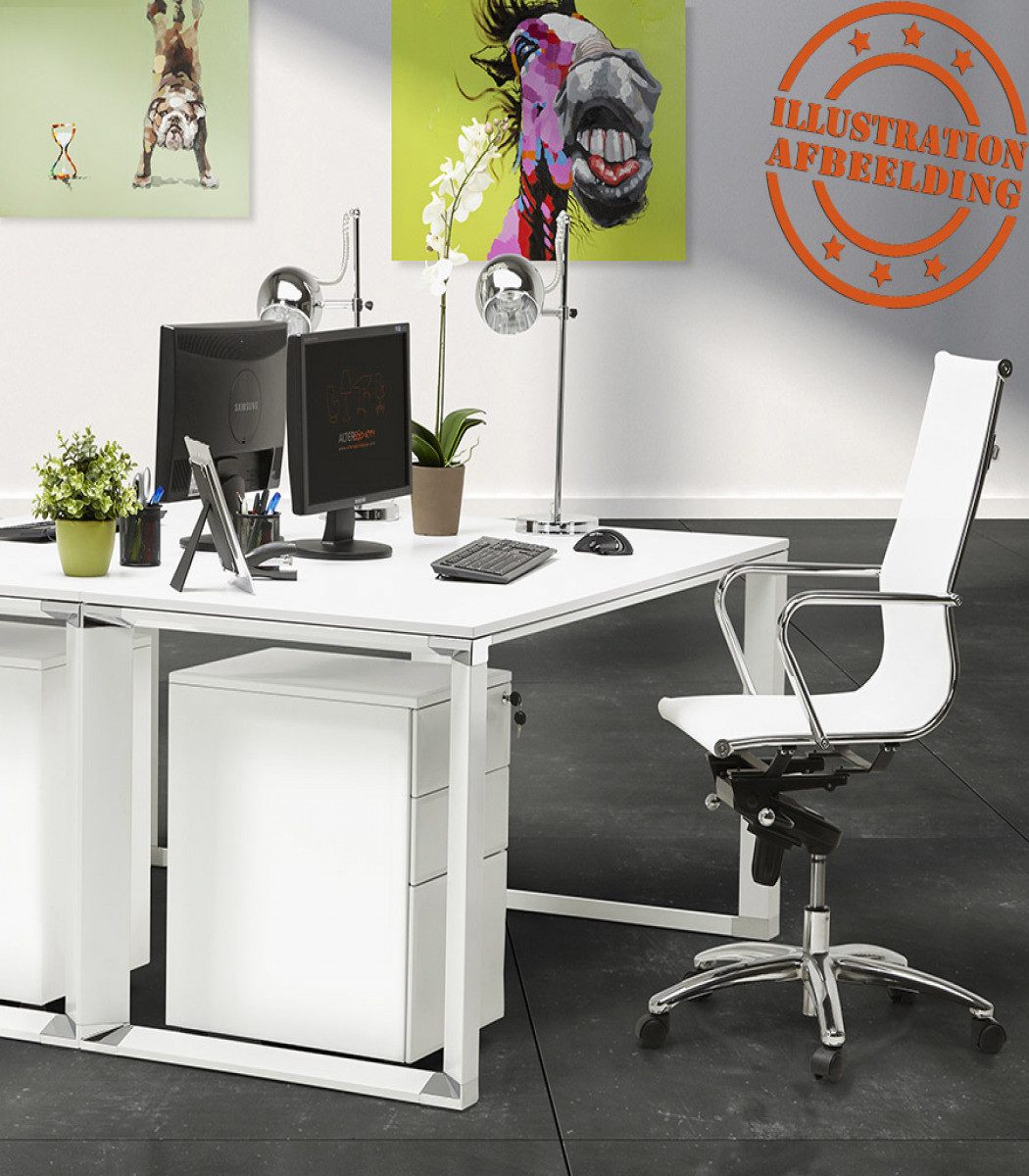 KADIMA DESIGN Schreibtisch Gerader Chefschreibtisch aus günstig online kaufen