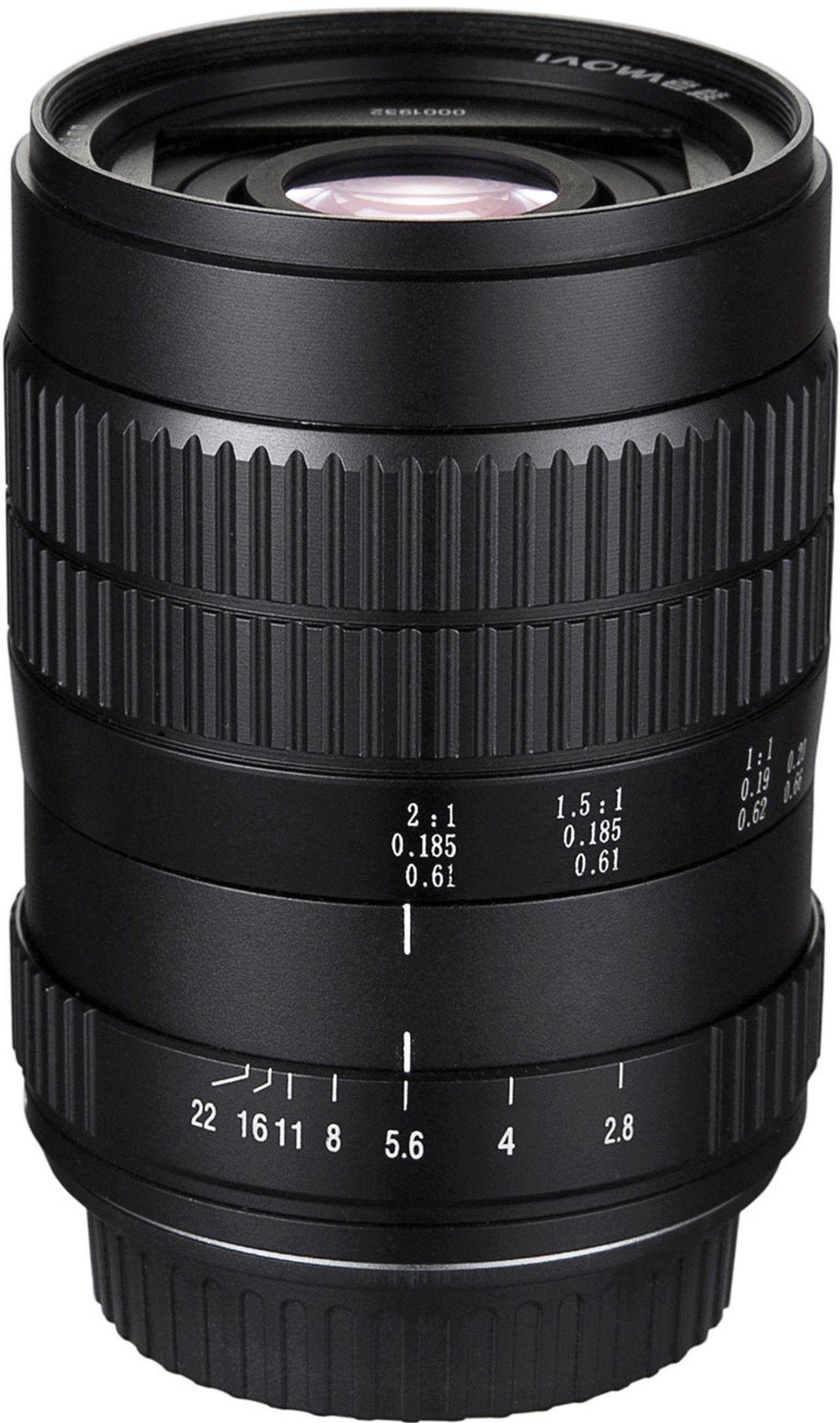 F Nikon 60mm f2,8 Ultra-Macro Objektiv LAOWA 2:1,