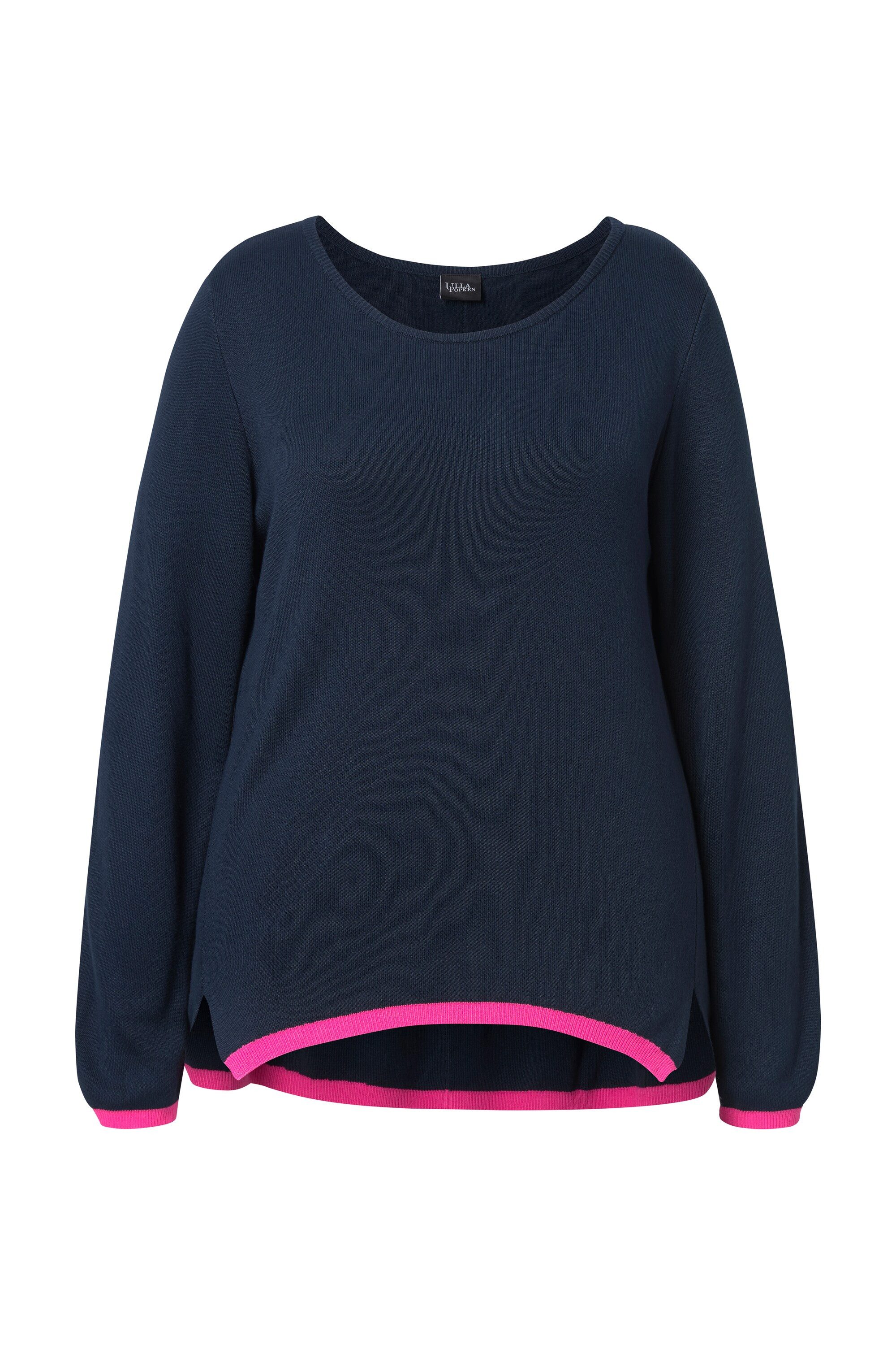 Laurasøn Strickpullover Feinstrickpullover Rundhalsausschnitt Langarm günstig online kaufen