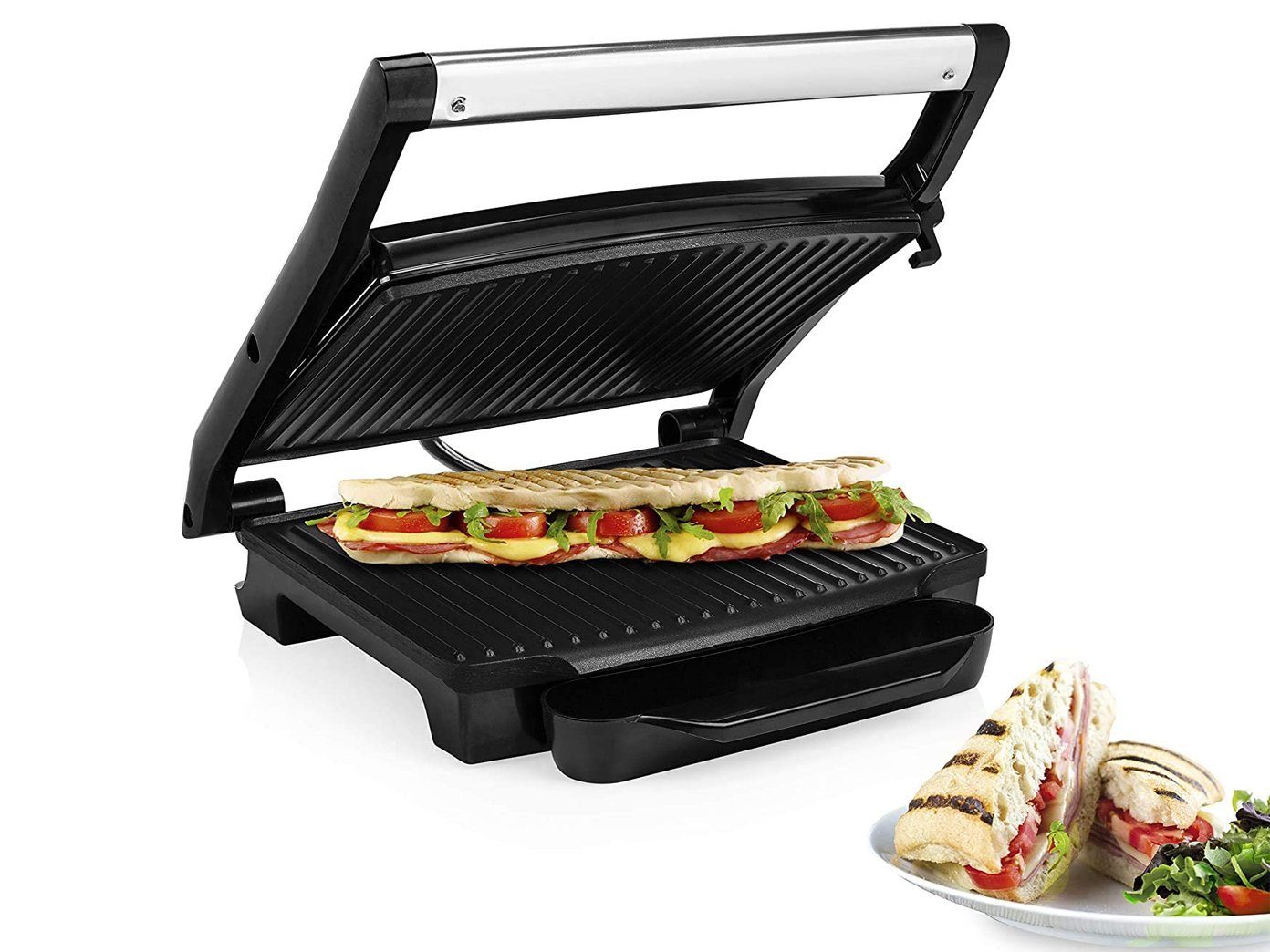 PRINCESS Kontaktgrill, 2000 W, Elektro Low fat Indoorgrill Panini Multigrill Snackmaker Tischgrill