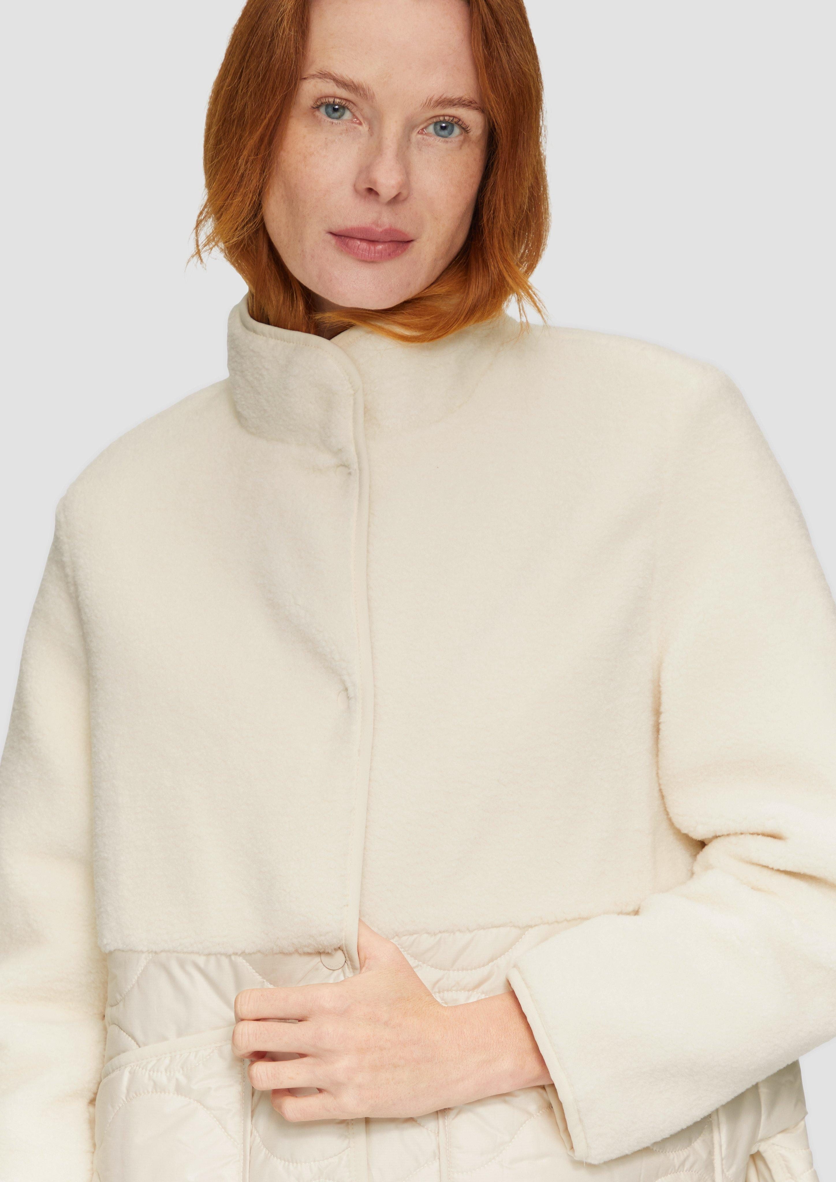 s.Oliver Funktionsjacke Wendejacke mit Teddyplüsch günstig online kaufen