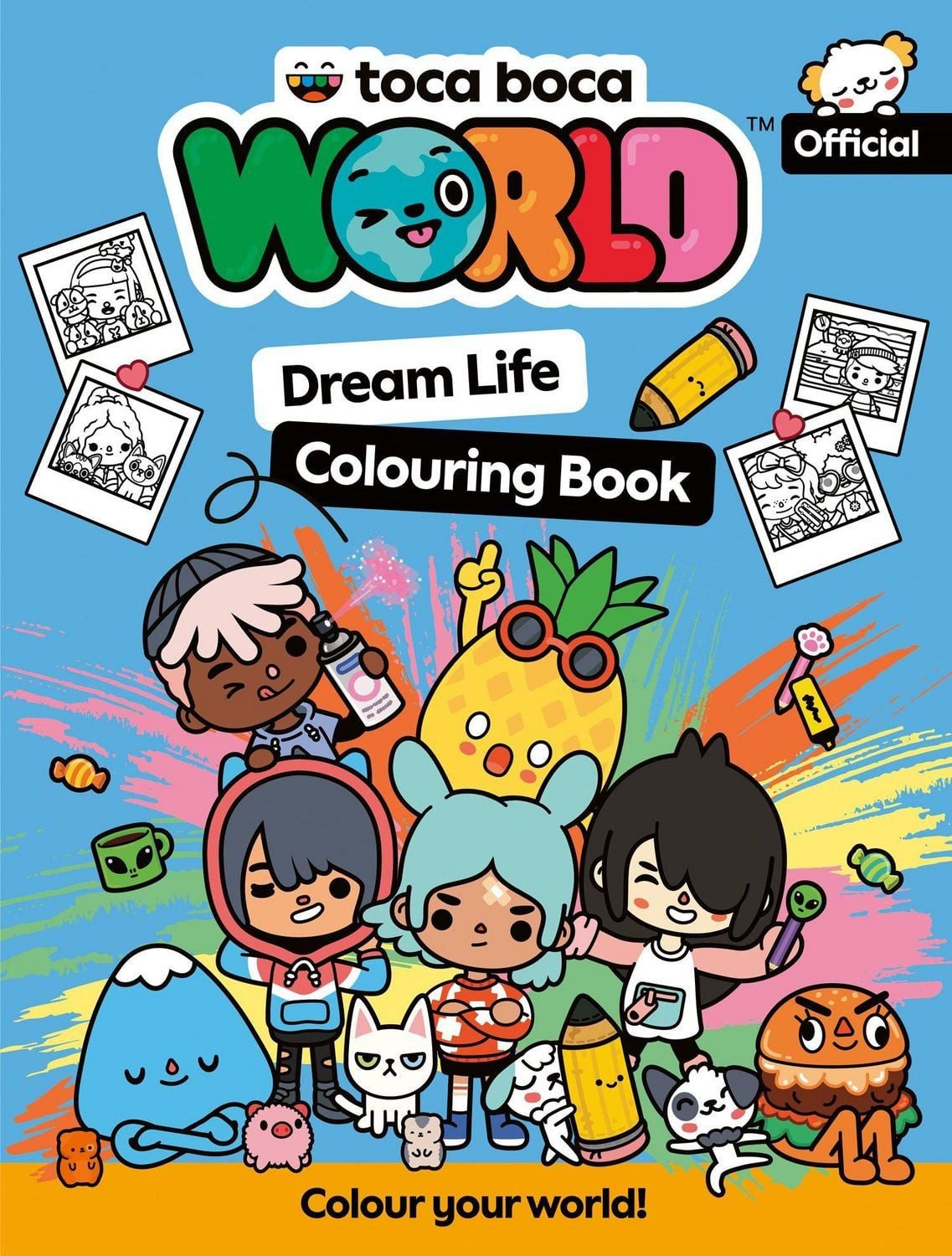Toca Boca Dream Life Colouring Book / Toca Boca