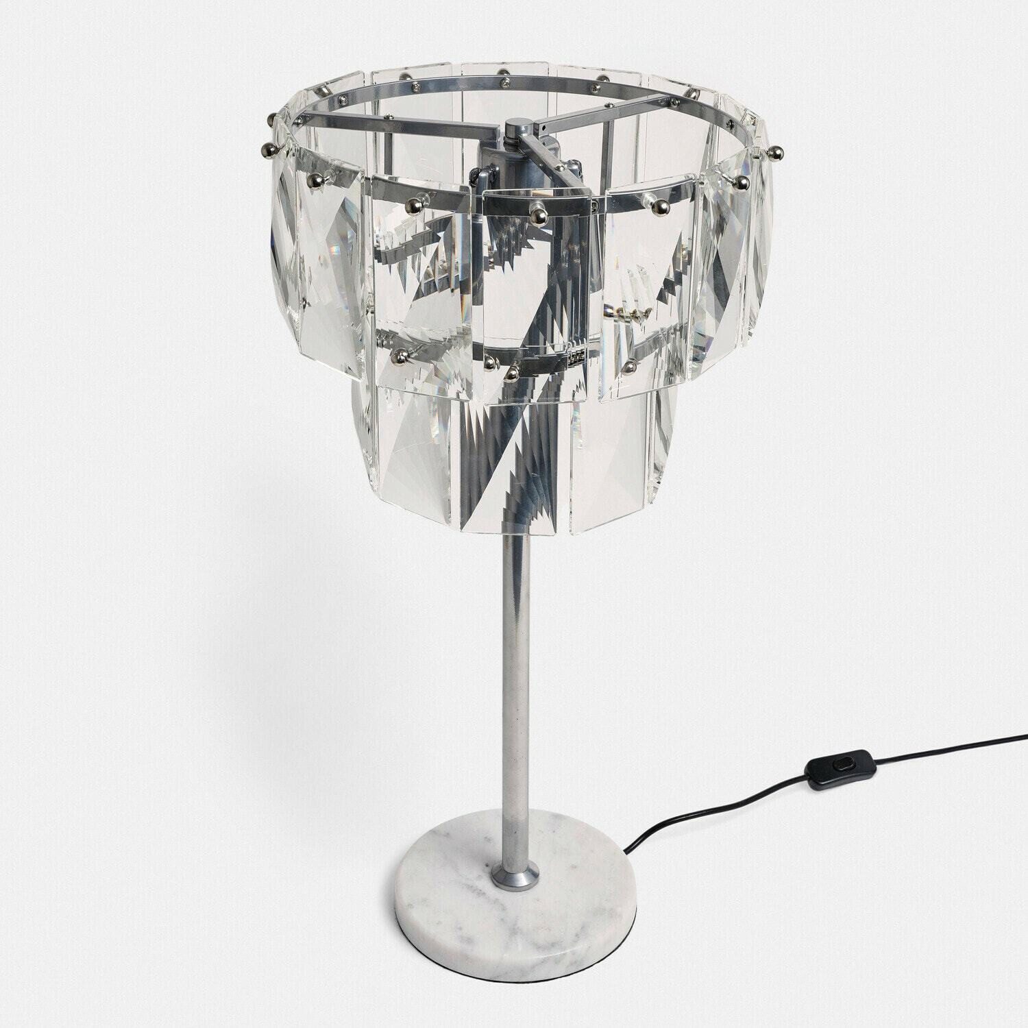 Mirabeau Tischleuchte Tischlampe Crystalford klar