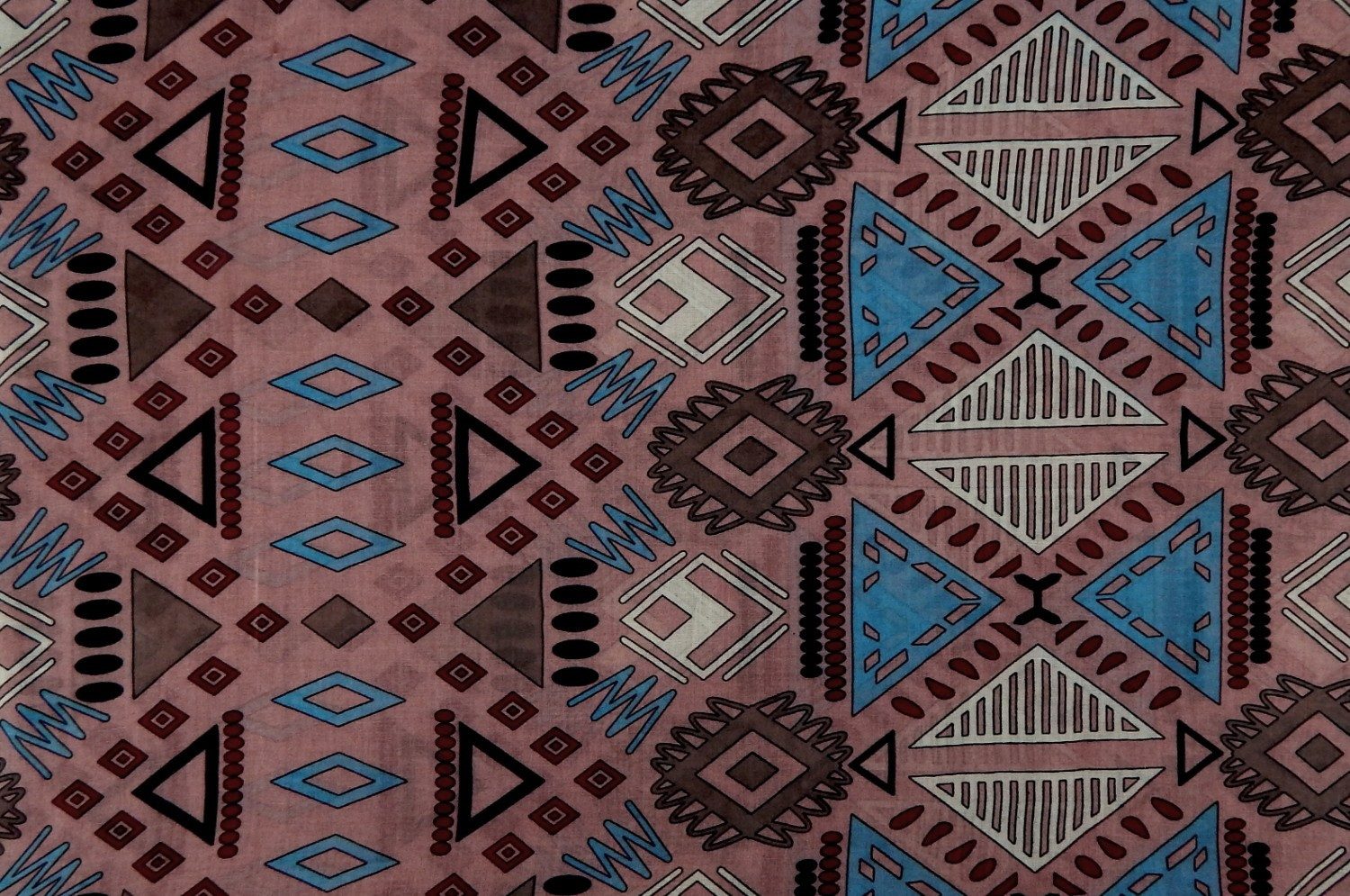 Ella Jonte Loop, Rosa Bunt – Weicher Viskoseschal im Ethno Boho & Ibiza Style