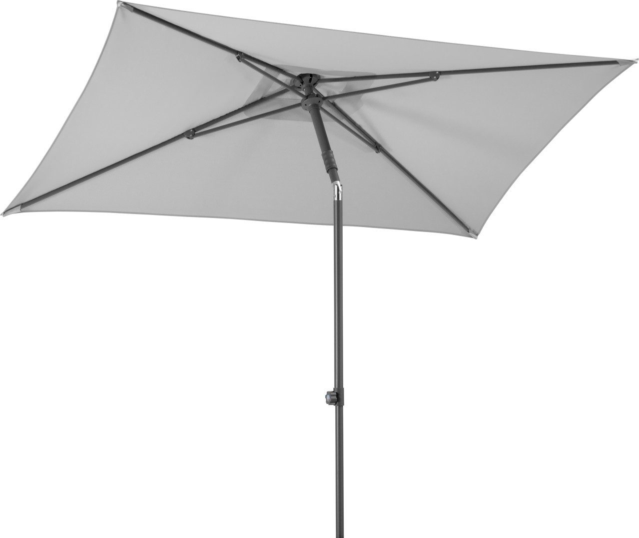 Schneider Schirme Marktschirm Schneider Sonnenschirm Sevilla silbergrau 240 x