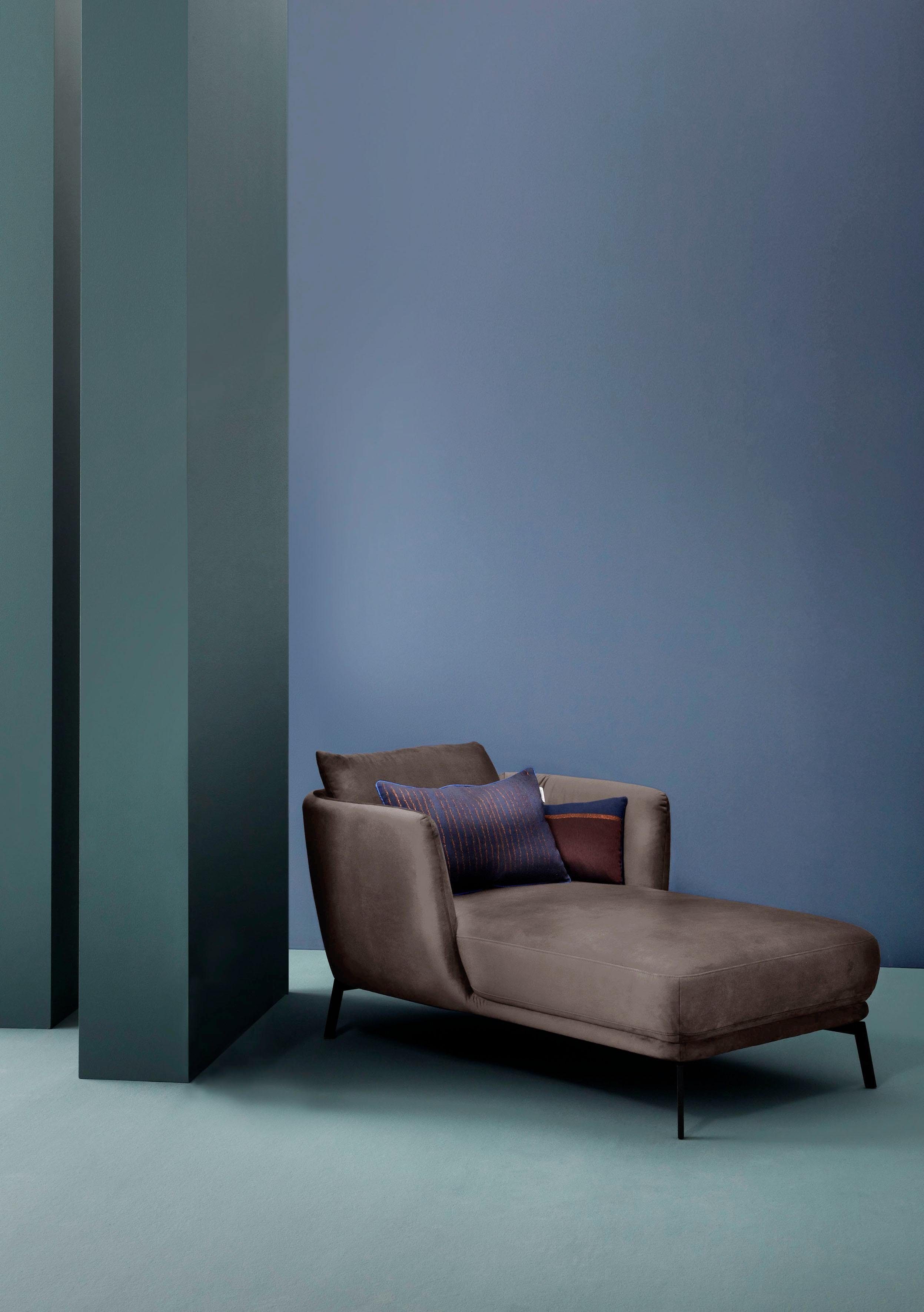 SCHÖNER WOHNEN-Kollektion Loungesessel Pearl Relaxsessel mit tollem Sitz- und Relaxkomfort, bequem, elegant und zeitloses Design, schmale Armlehnen