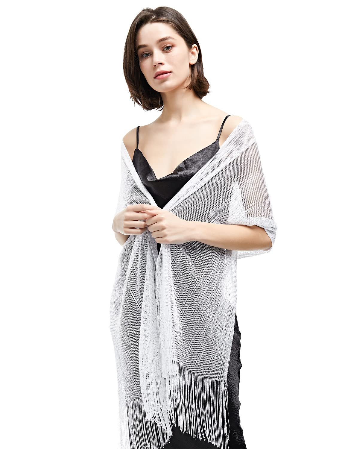 Bextsrack Modeschal Damen stola für abendkleid schal, für Hochzeiten, Partys, Brautjungfern, Abschlussball Schal