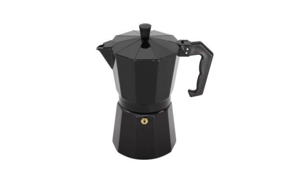 Krüger Espressokocher Espressokocher Italiano NERO Gr. 6 T 502S