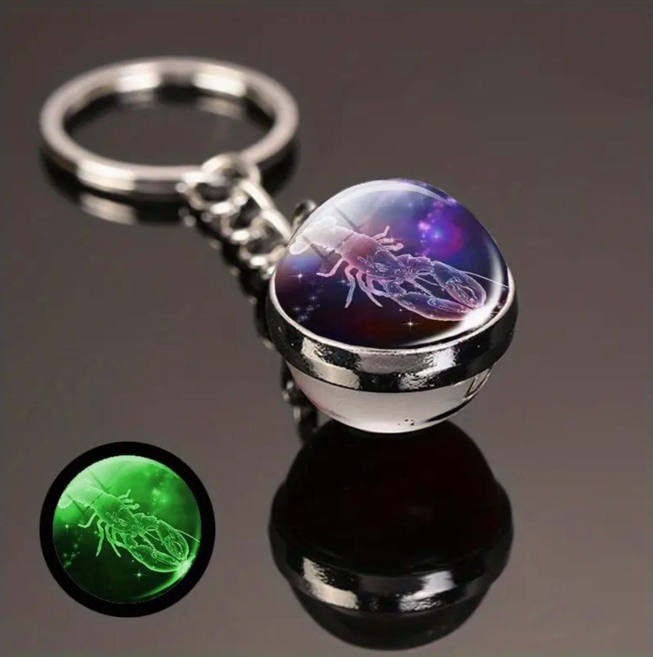 Stelby Schlüsselanhänger mit Gravur Sternzeichen Schlüsselanhänger 3D mit G günstig online kaufen