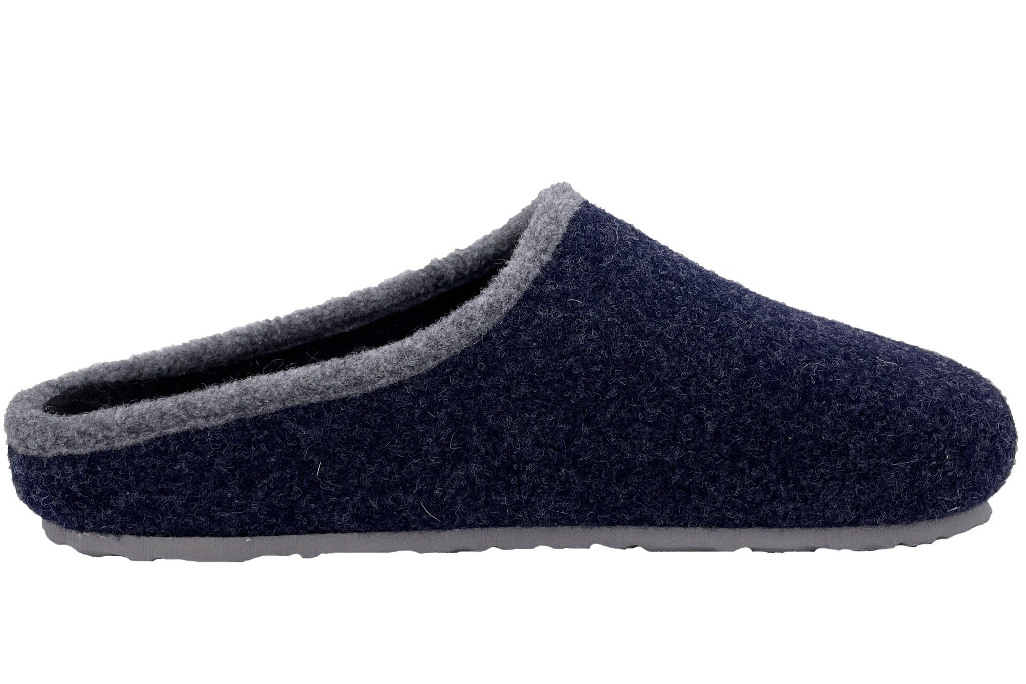 PADERO Helmut Trunte Filz Pantoffel Clogs Hausschuh