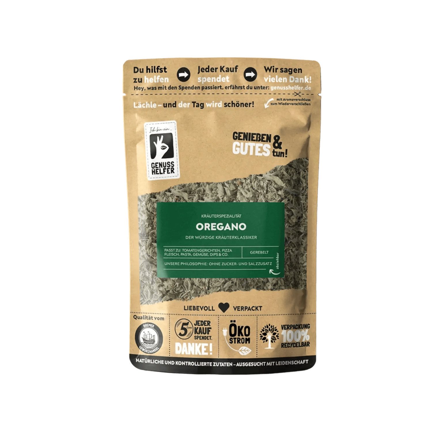 Bremer Gewürzhandel Gewürz Oregano, gerebelt, 40 g