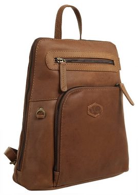 Landleder Cityrucksack, echt Leder