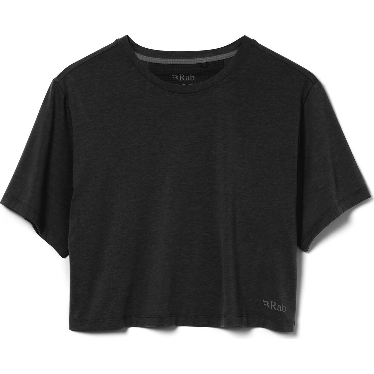 Rab Kurzarmshirt Rivelin Crop Tee Wmns Leichtfüßige Aktivitäten in den Bergen erfordern eine leicht-luftige