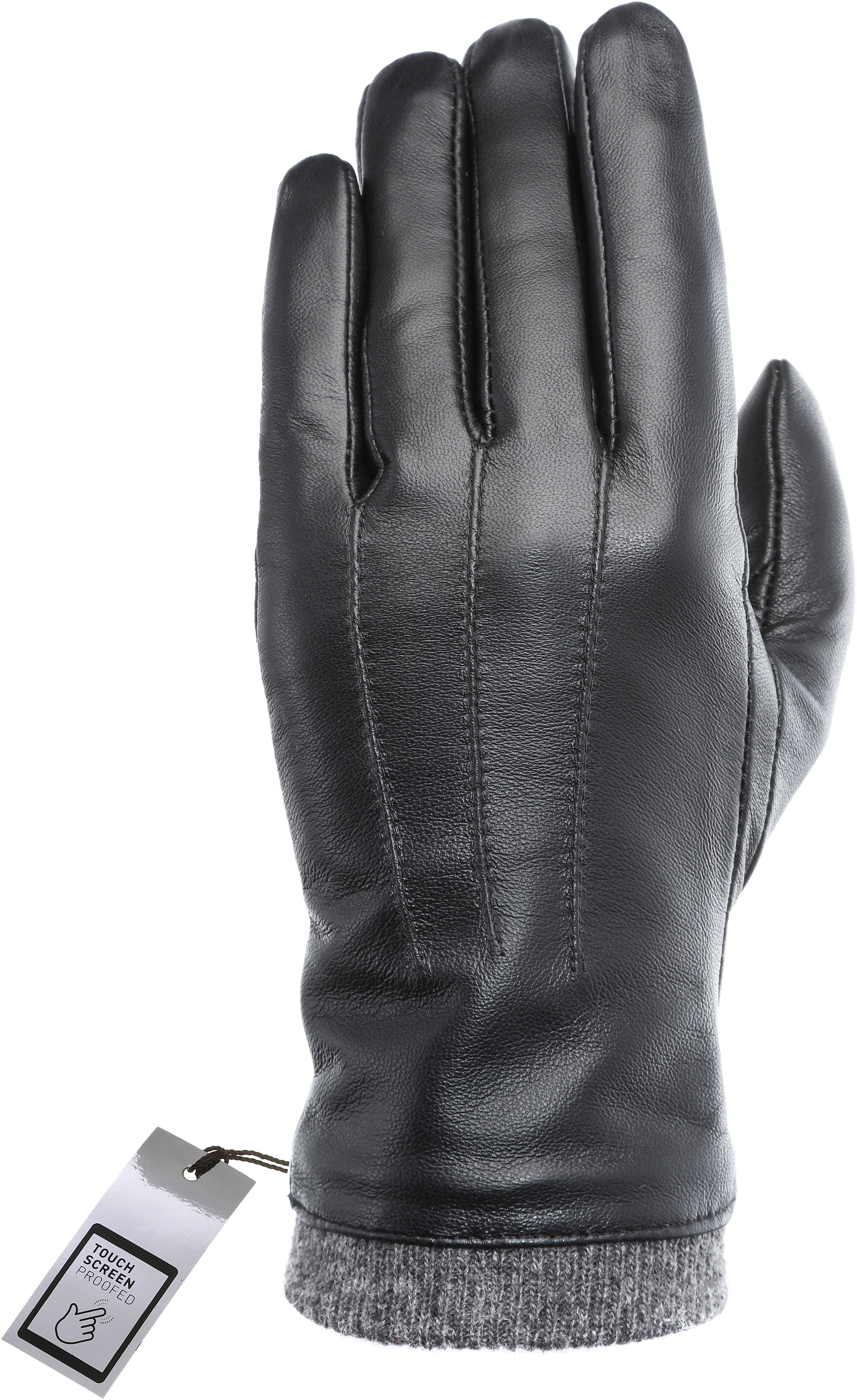 PEARLWOOD Lederhandschuhe Daisy Touchscreenfähig - mit 10 Fingern bedienbar günstig online kaufen