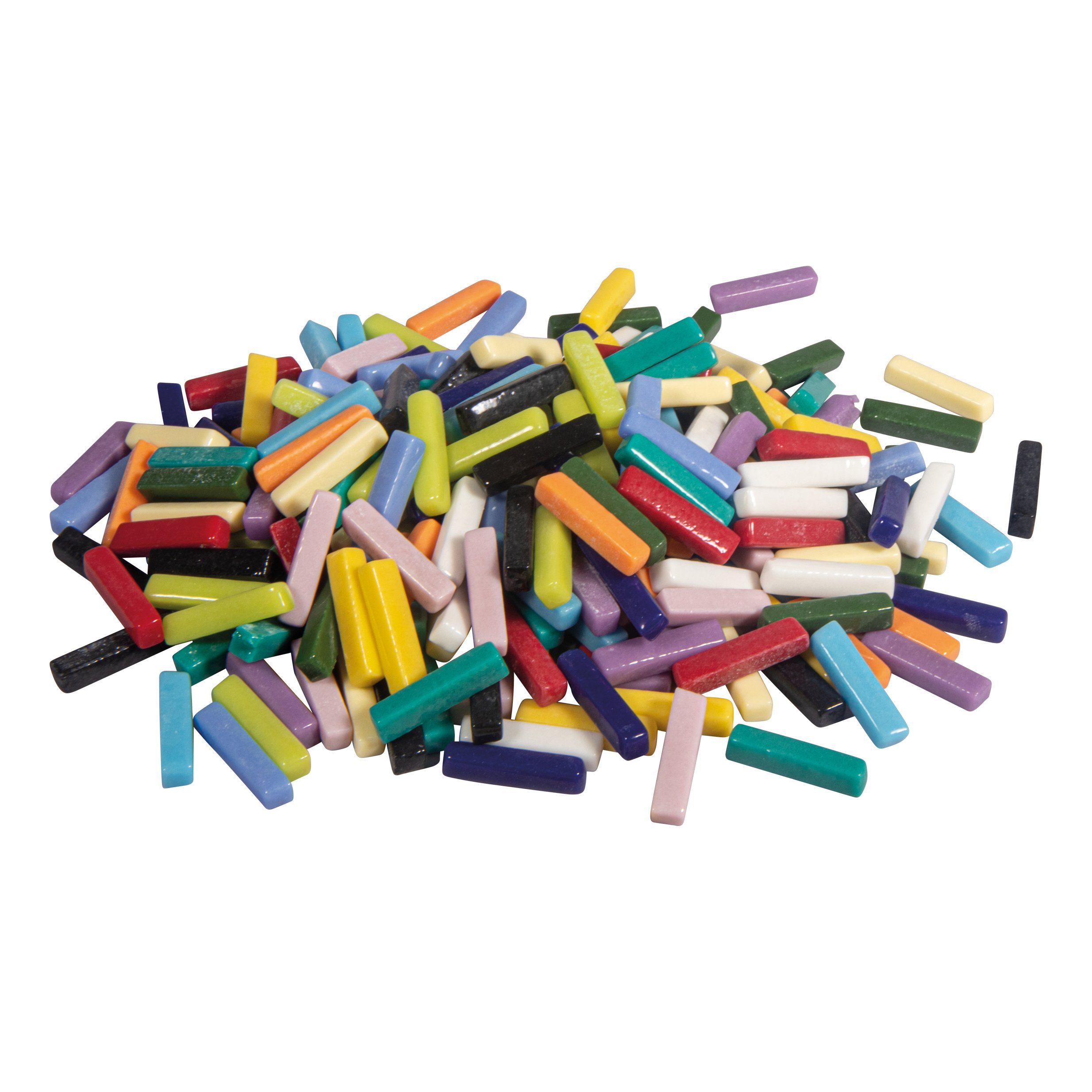 Rayher Dekoobjekt Glas Mosaik Sweety Bunter Mix, 500 g