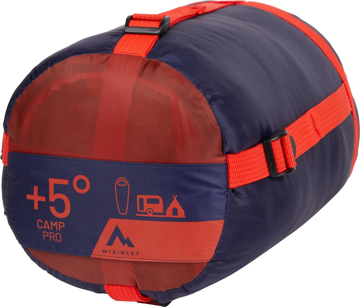 McKINLEY Trekkingschlafsack Mu-Schlafsack Camp Pro II 5 cinnamon