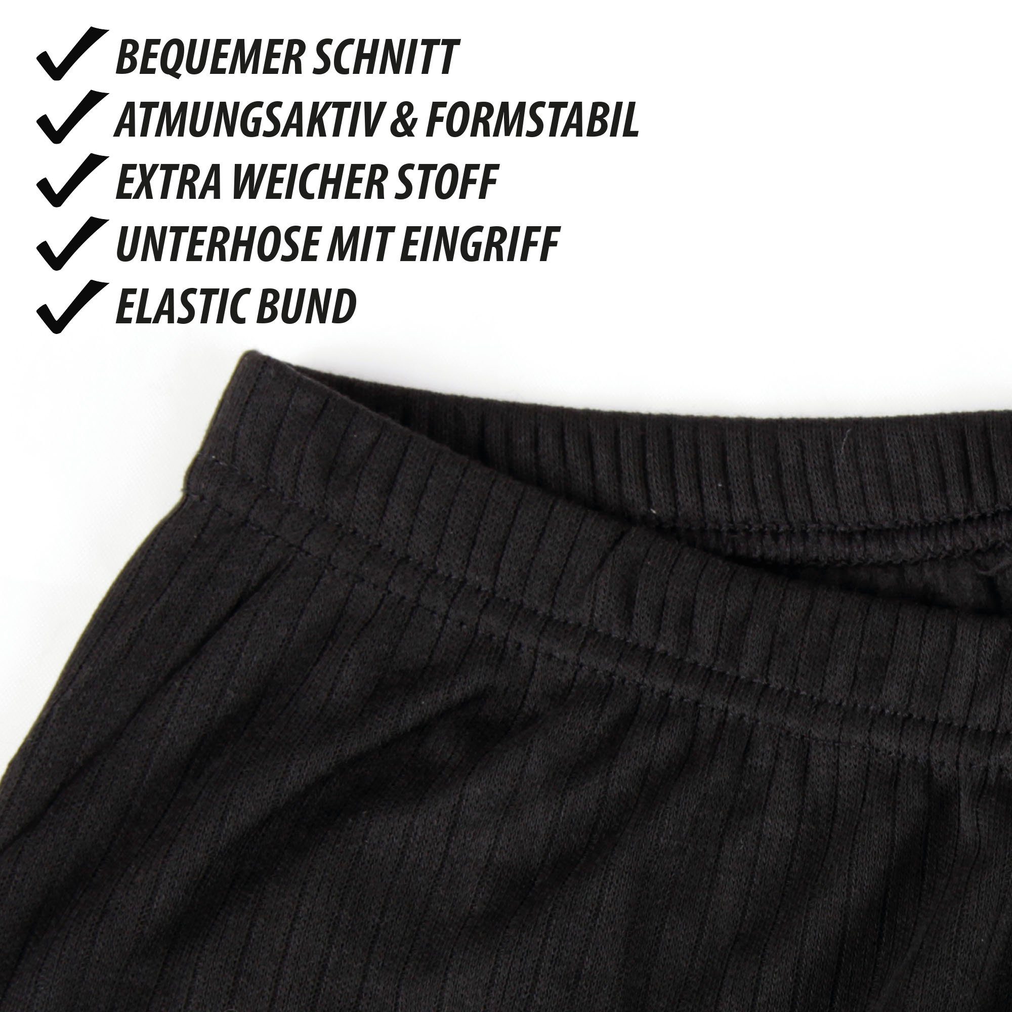Bestlivings Thermounterhose Hombre (1-St) Thermounterwäsche "Herren" - Thermo Unterhose lang - Skiunterwäsche