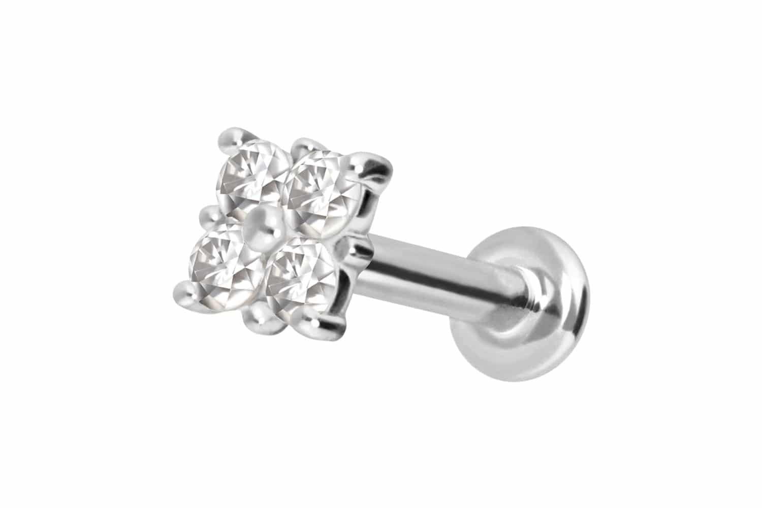 PIERCINGLINE Piercing-Set 14 Karat Gold Labret günstig online kaufen