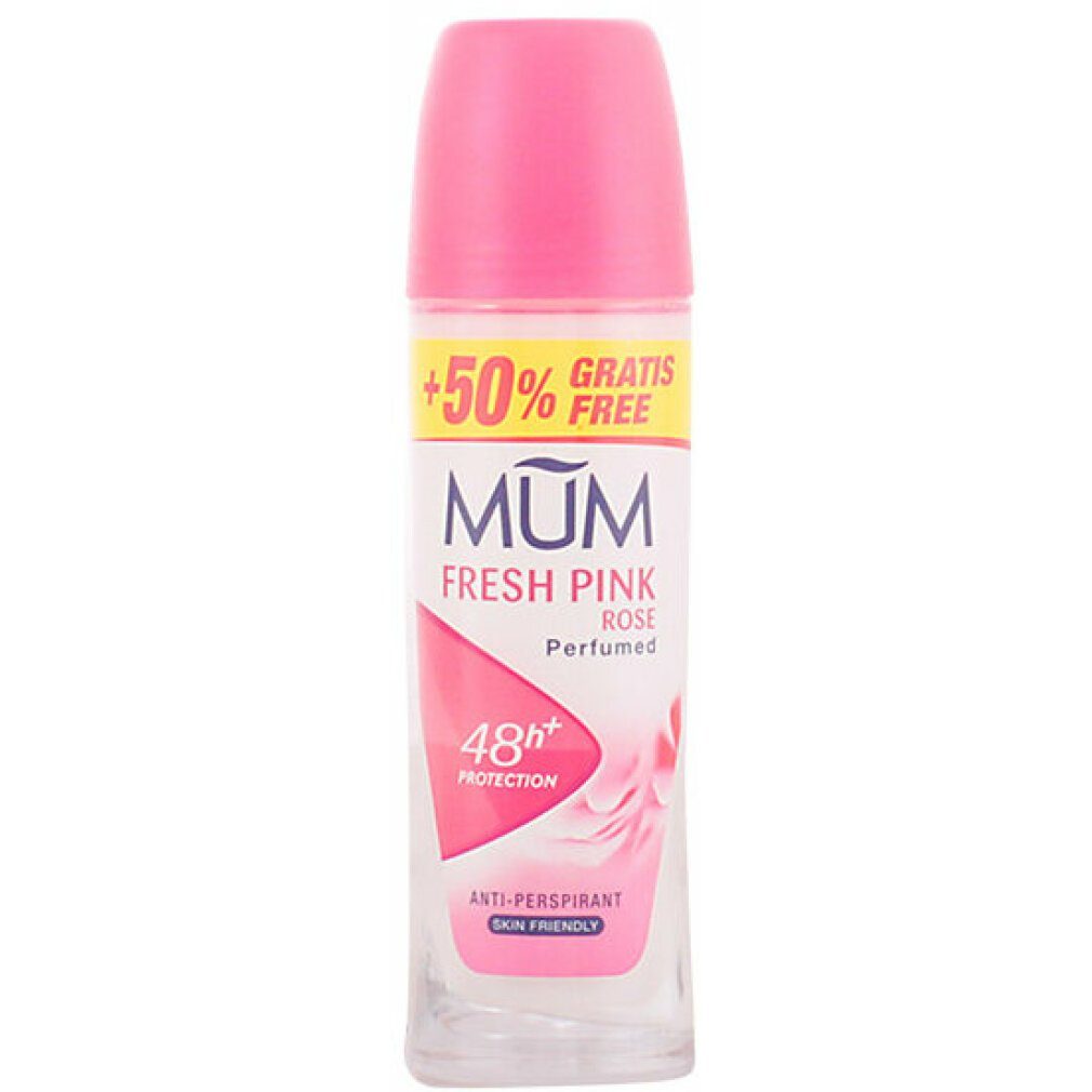 Mum Deo-Zerstäuber Mum Anti - Perspirant Deo Roll-on Fresh Pink 50 ml