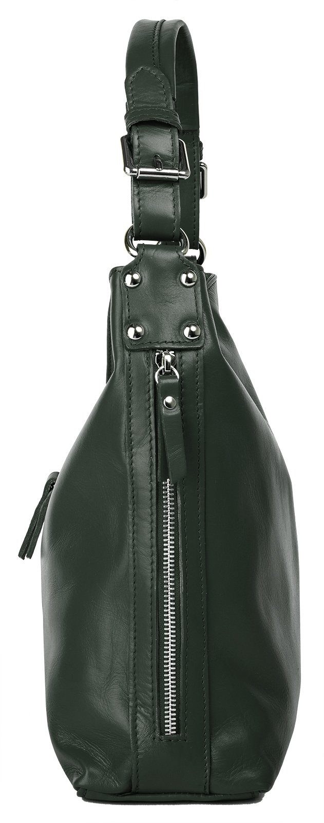 Samantha Look Henkeltasche SAMANTHA LOOK Damen echt Leder, Made in Italy, echt Leder, Made in Italy – Bild 5 von 5
