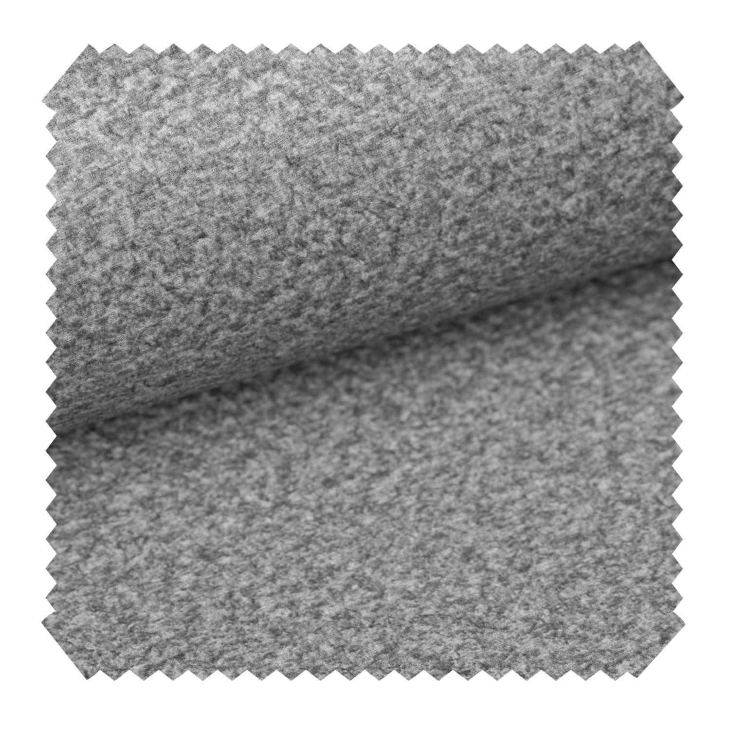novely® Stoff NASSAU Weicher Polsterstoff mit Wabenstruktur in Woll-Optik, Samtweich, Robust, Pflegeleicht, Meterware, 1lfm