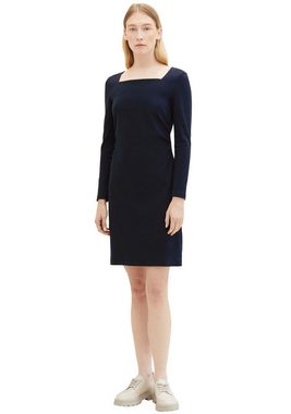 TOM TAILOR Jerseykleid mit eckigem Ausschnitt