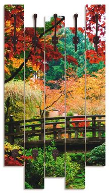 Artland Garderobenleiste Eine Brücke im japanischen Garten, teilmontiert