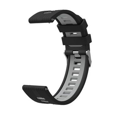 König Design Smartwatch-Armband Huawei Watch GT 3 42mm, Armband für Huawei Watch GT 3 42mm - Uhrenarmband Ersatz Armband Band Loop Schwarzgrau