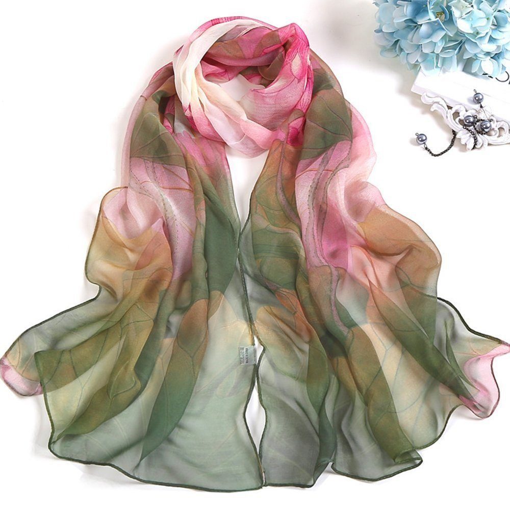 KINSI Seidenschal Strandschal,Tuch,160*50cm,Verschiedene Farben,Abendkleid günstig online kaufen