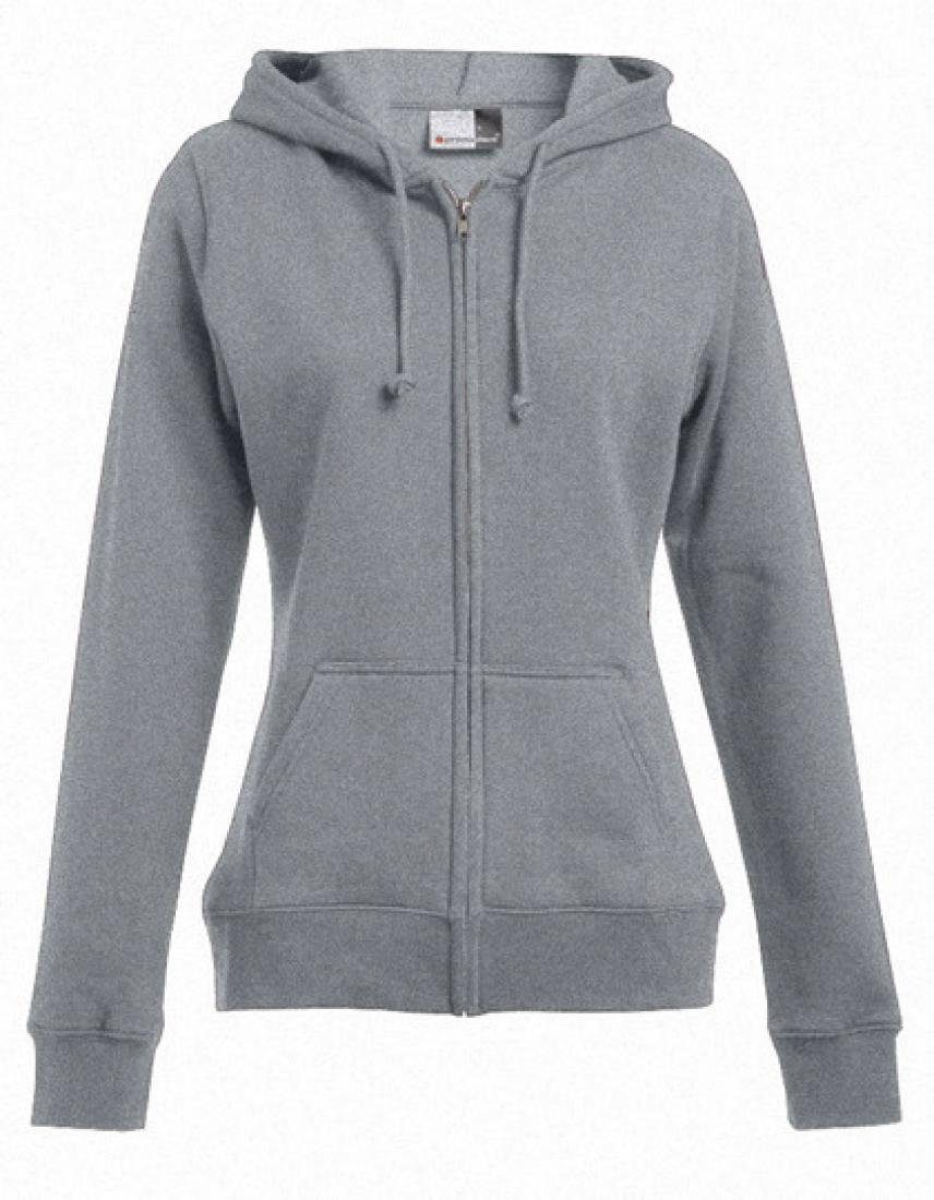 Promodoro Kapuzensweatjacke Women´s Hoody Jacket 80/20