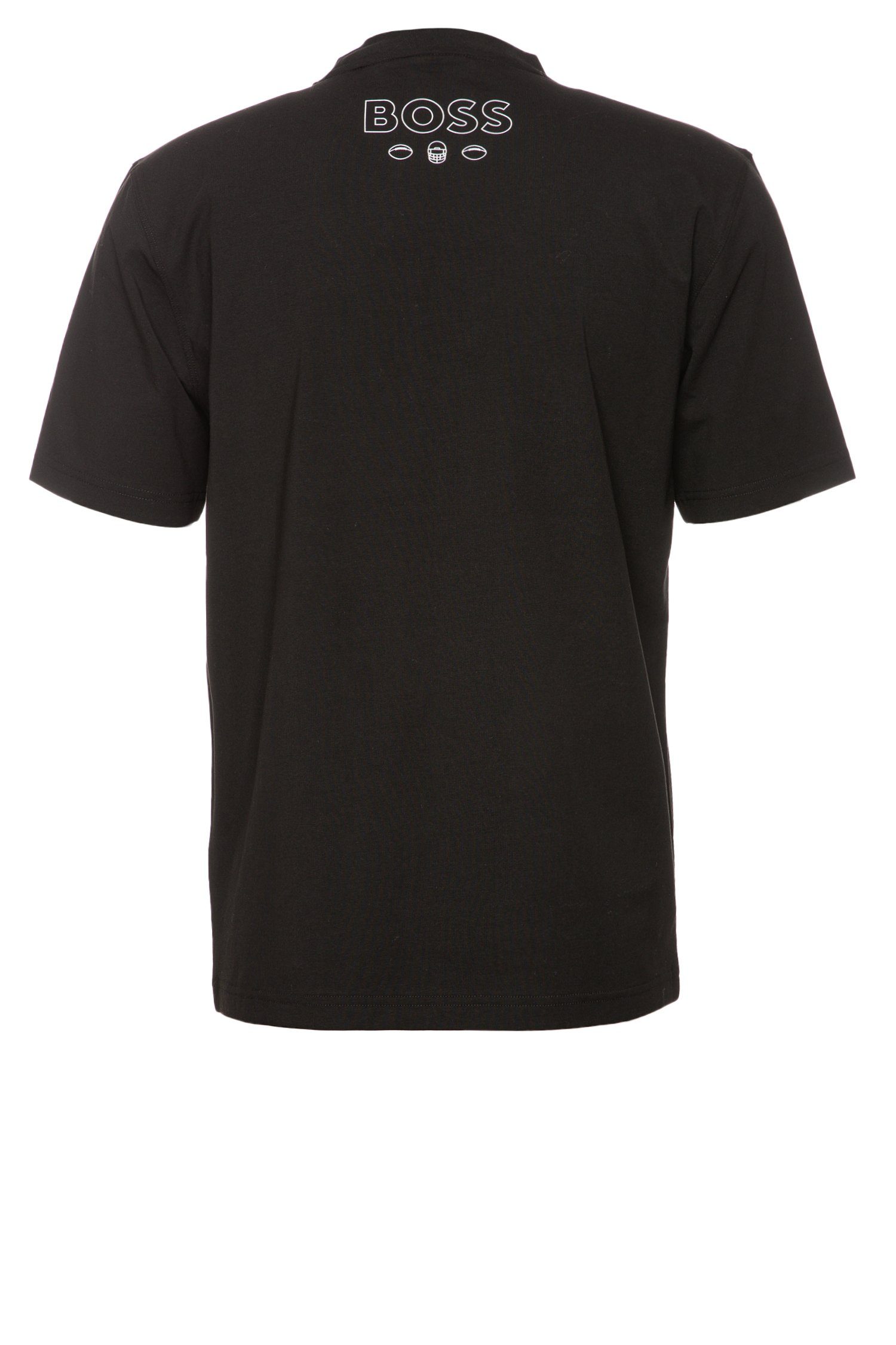 NFL T-Shirt T-Shirt (004) BOSS (1-tlg) ORANGE Trap Grau