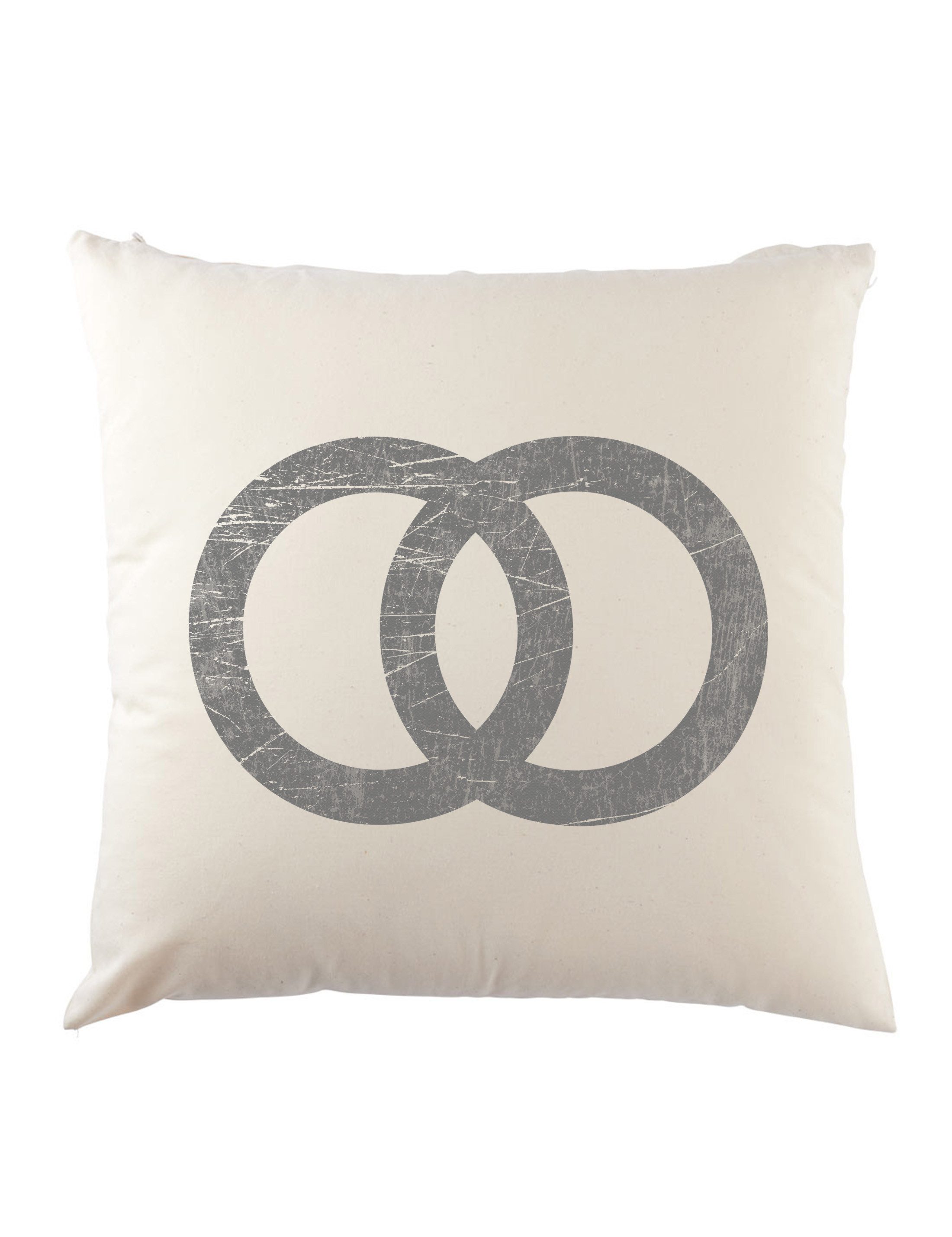 Dekokissen Wedding Symbol Dekokissen Brautpaar Hochzeit Marriage Heirat Just