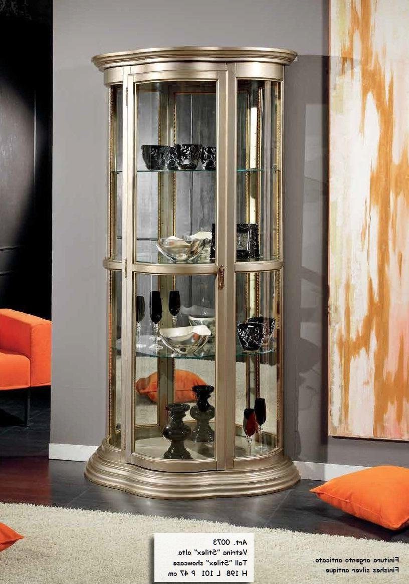 Xlmoebel Vitrine Moderne Vitrine aus Holz im luxuriösen Design für das Wohnzimmer (1-St., Vitrine) Hergestellt in Europa