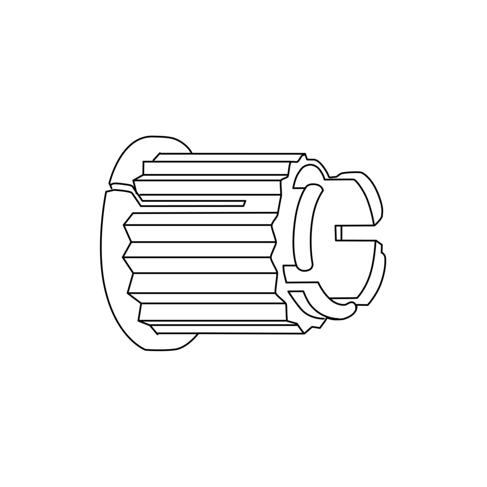 Kirchhoff Schieber KIRCHHOFF Rastbuchsen, für Oberteil (4x)